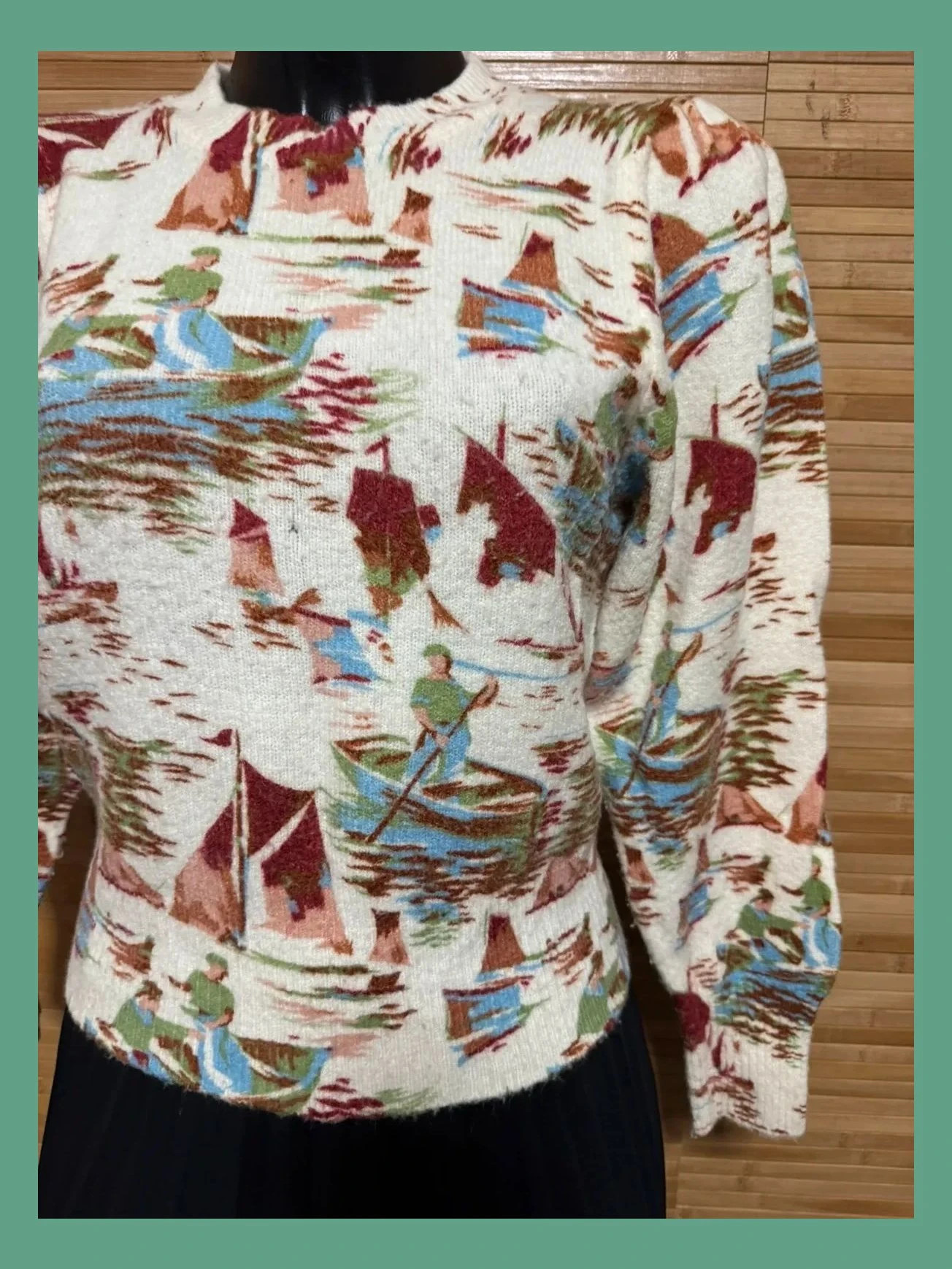Jersey estampado Zara talla M 😍 – Zara – taille M / 38 / 10 2