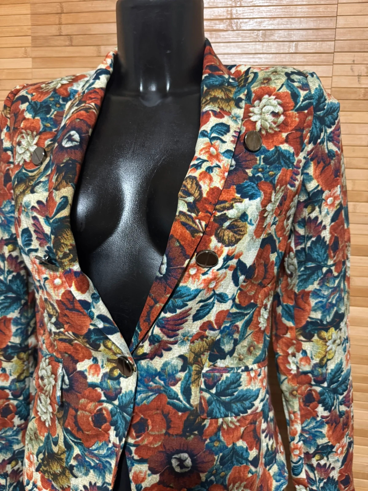 Blazer flores de mango talla S 😍 – Mango – taille S / 36 / 8 3