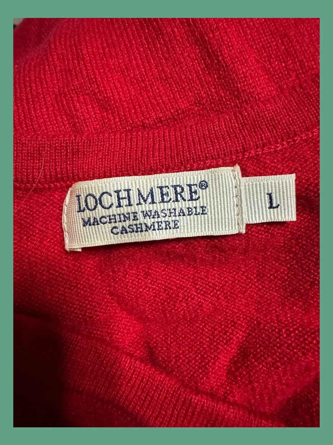 Divino jersey 100% cachemira, talla L 😍 – Lochmere – taille L / 40 / 12 4