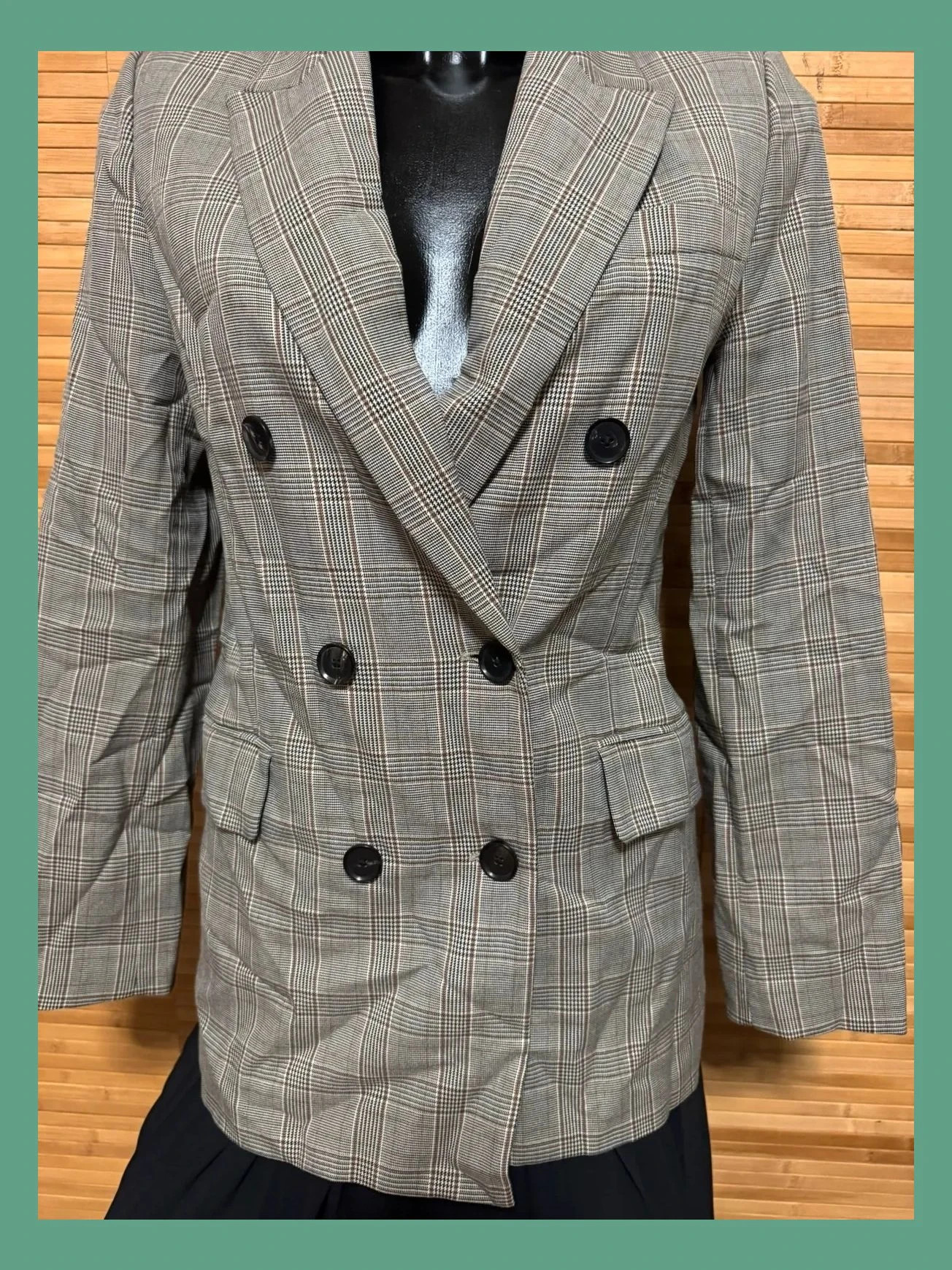 Divino blazer cuadros de Zara , talla XS 😍 – Zara – taille XS / 34 / 6 2