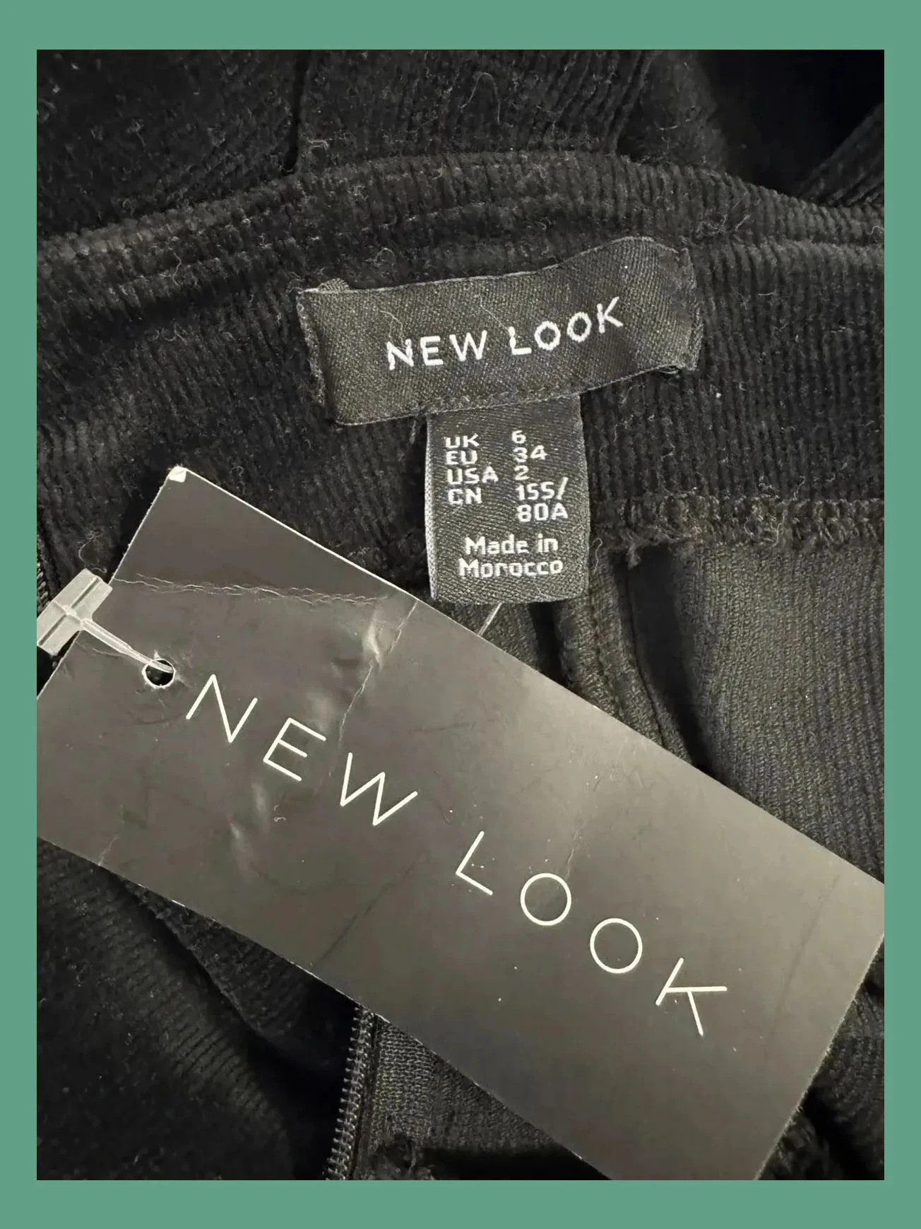 Mono peto culotte tela pana de new look 😍 – New Look – taille XS / 34 / 6 5