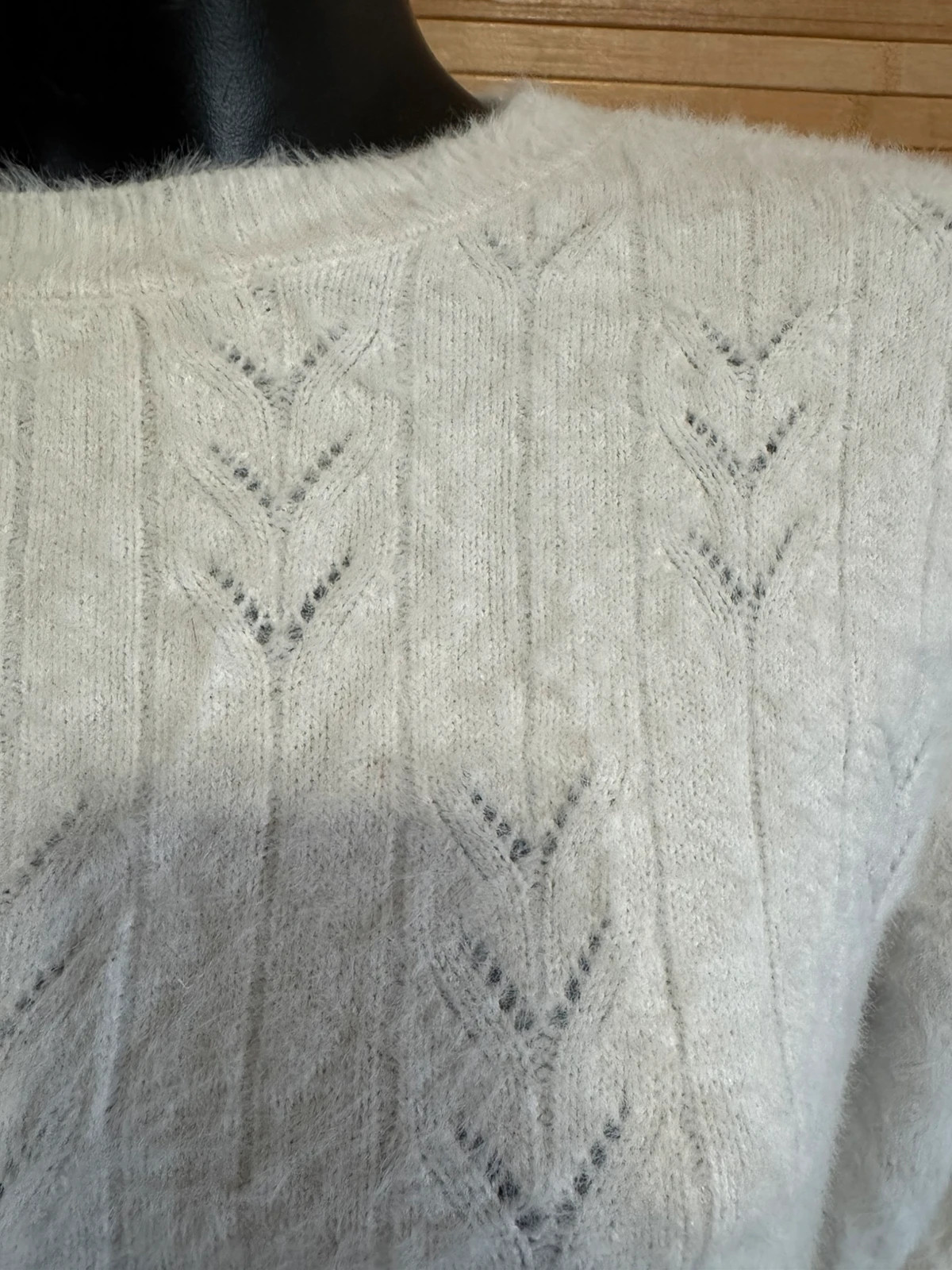 Jersey blanco muy suave talla única 😍 – Vintage – taille Taille unique 2