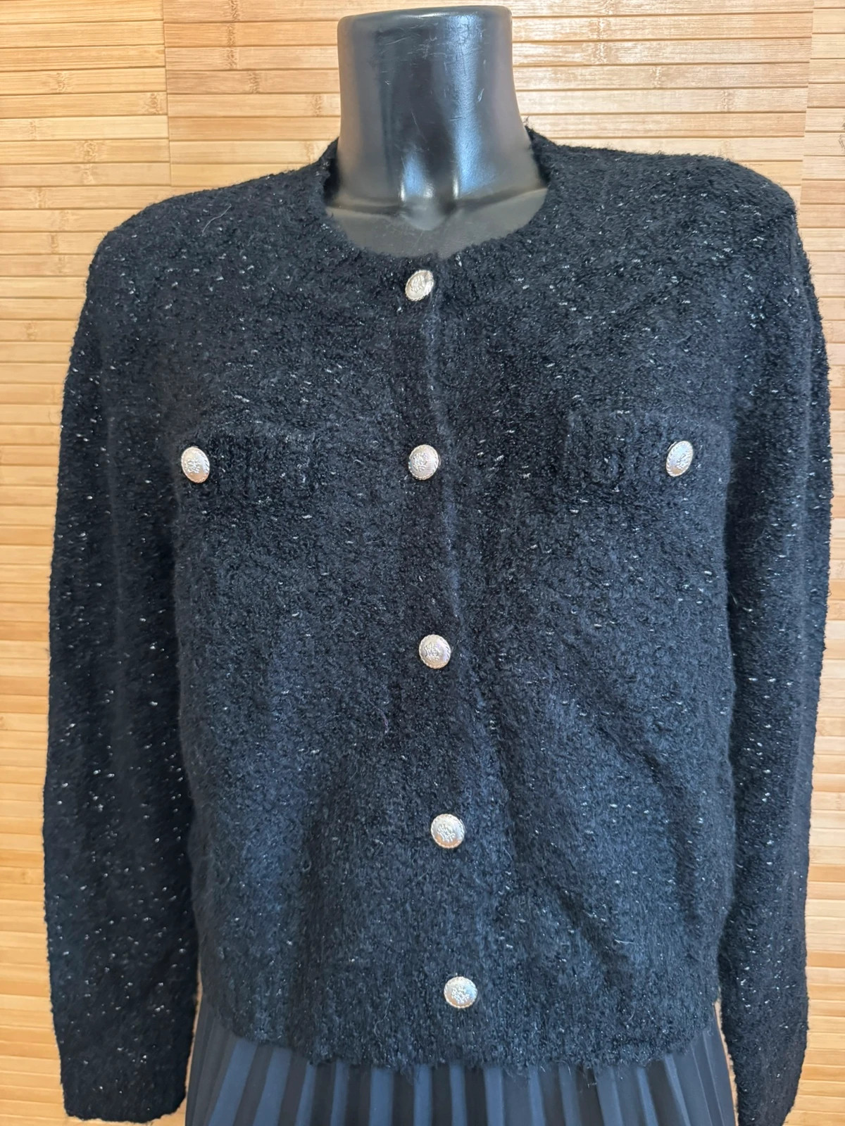 Cárdigan punto rizado vintage , talla única para L/XL 😍 – Vintage – taille Taille unique 2