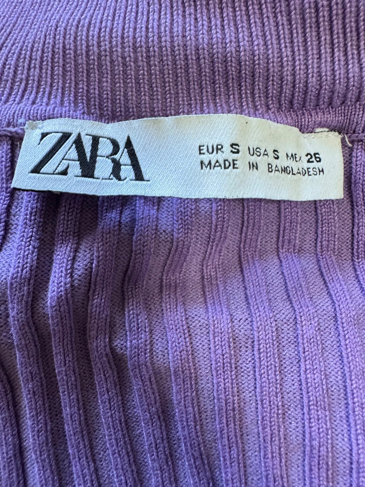 Jersey crop cuello alto de Zara talla S 😍 – Zara – taille S / 36 / 8 4