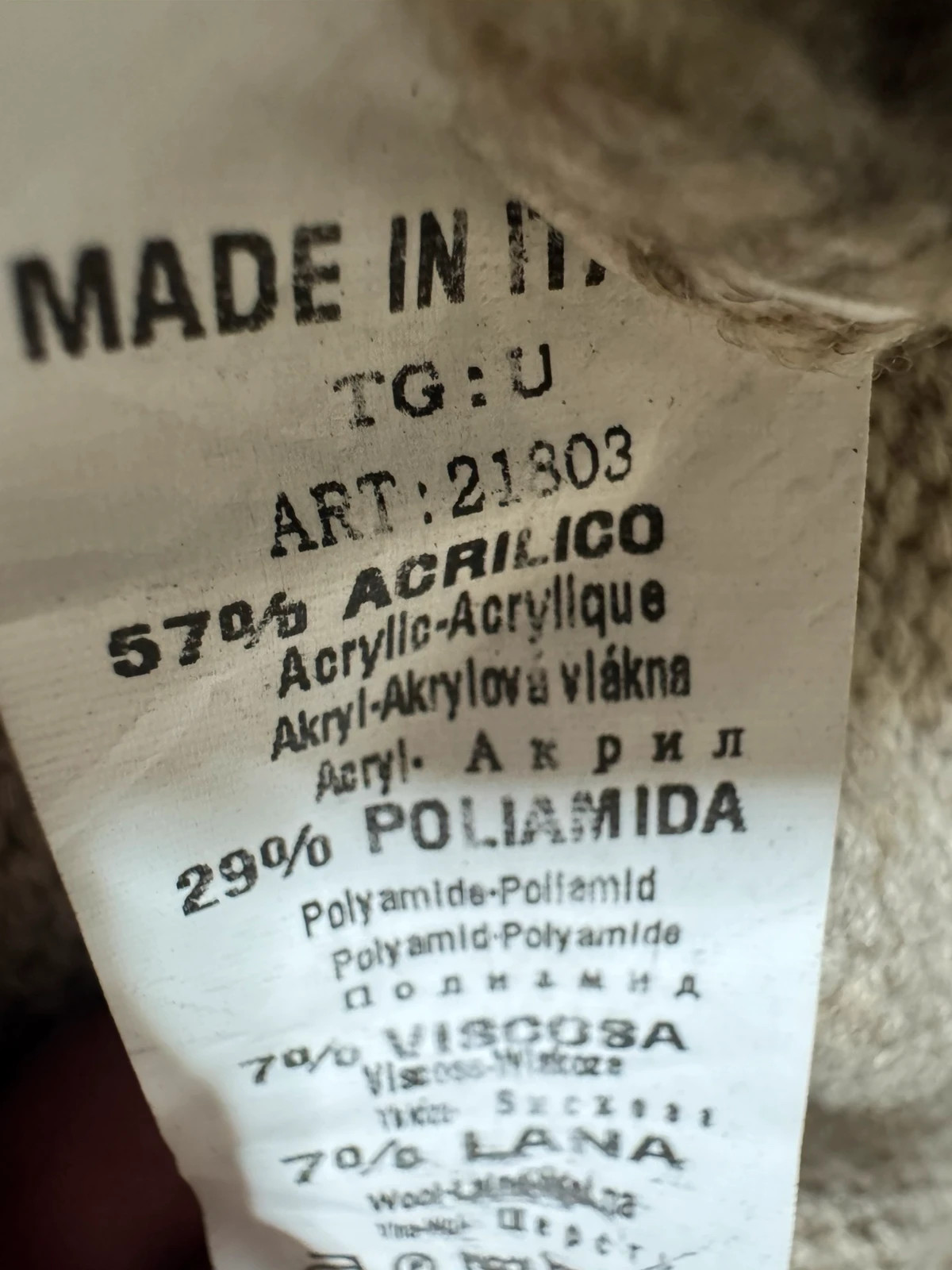 Jersey made in italy talla única pequeña para S/M 😍 – Made In Italy – taille Taille unique 5
