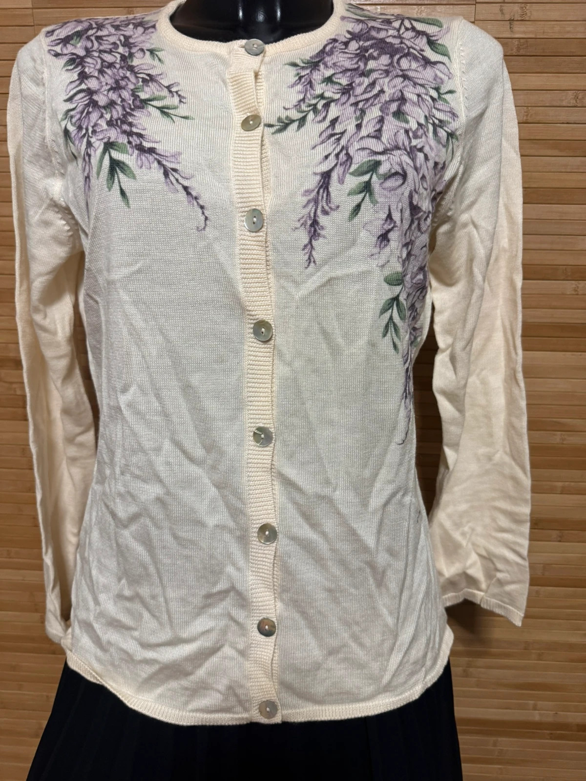 Divino cárdigan vintage 50% lana de Anne Weyburn talla 42 😍 – Anne Weyburn – taille XL / 42 / 14 2