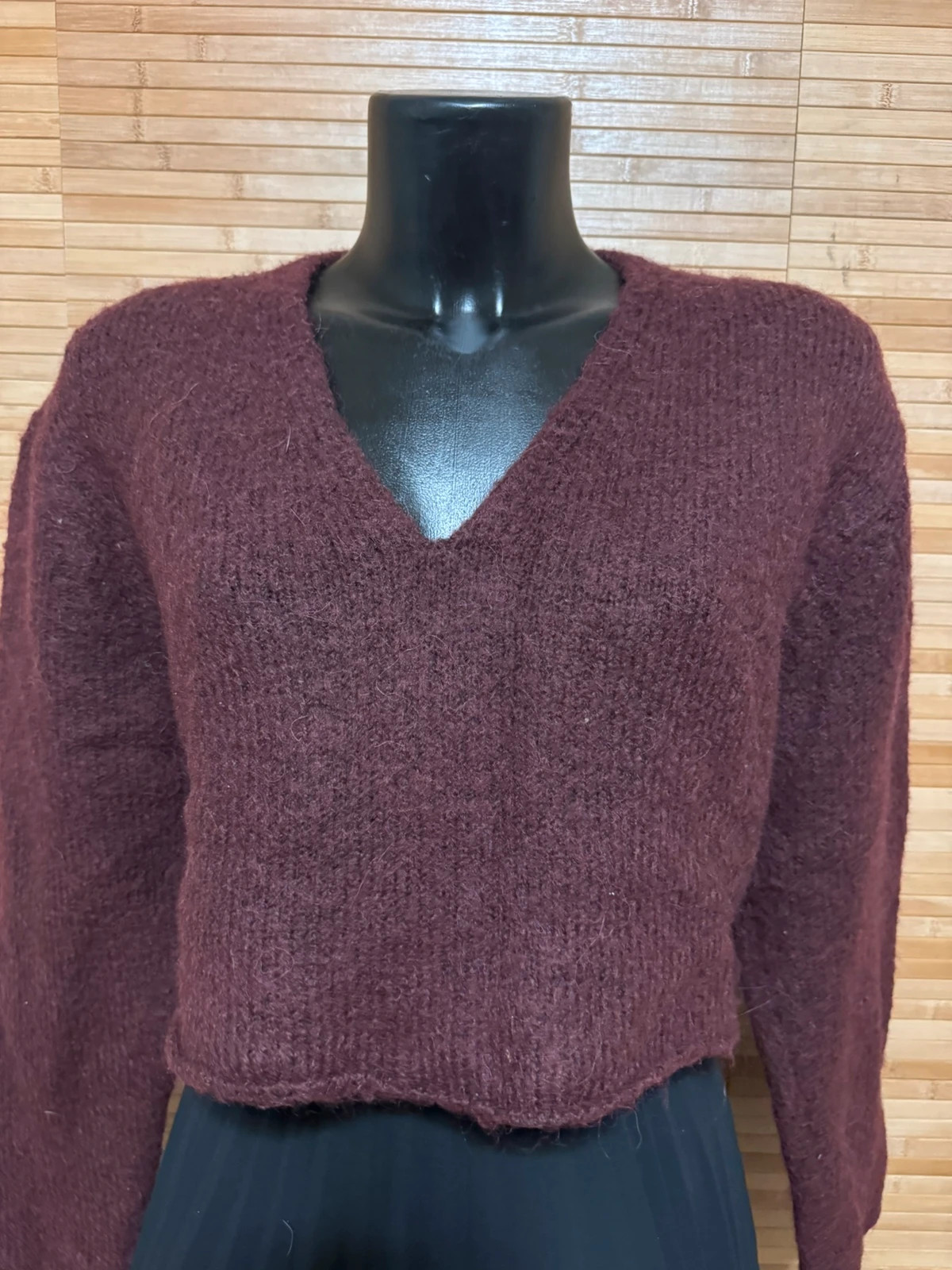 Jersey crop oversize de Zara , talla M 😍 – Zara – taille M / 38 / 10 2