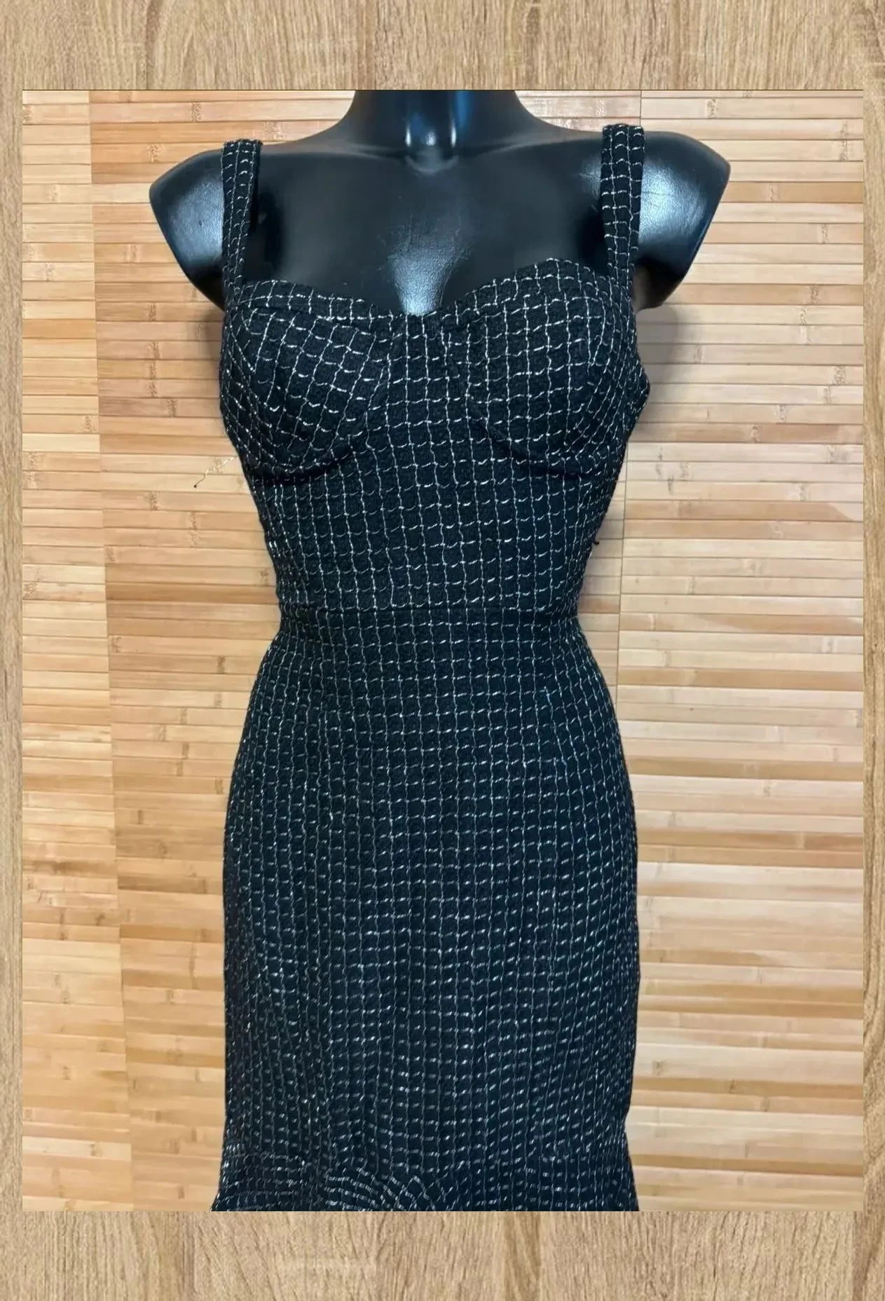 Espectacular vestido de Zara tela tweed , talla M 😍 – Zara – taille M / 38 / 10 2