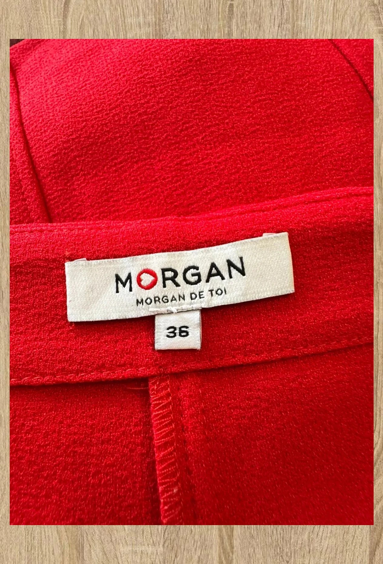 Divina mini falda roja de morgan , talla 36 😍 – Morgan – taille S / 36 / 8 5