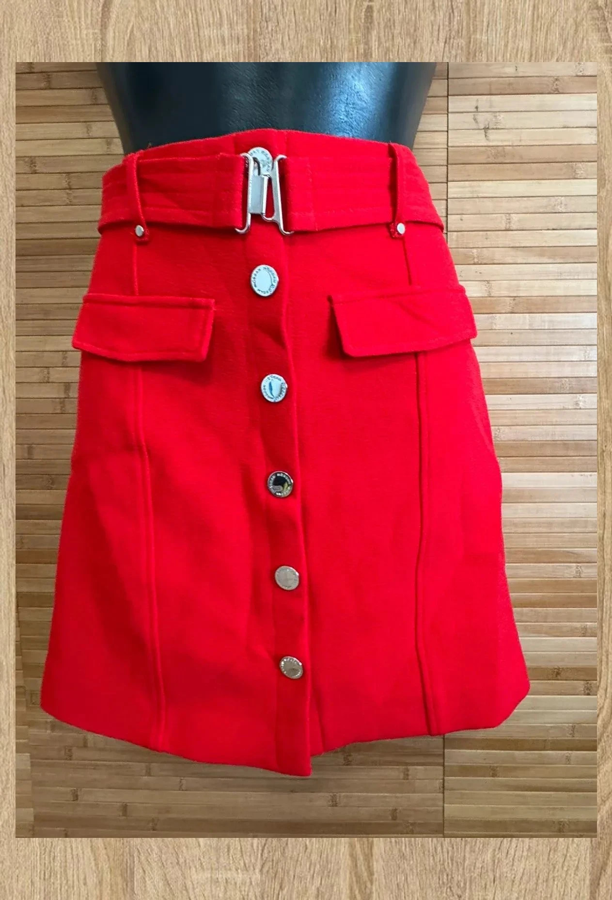 Divina mini falda roja de morgan , talla 36 😍 – Morgan – taille S / 36 / 8 2