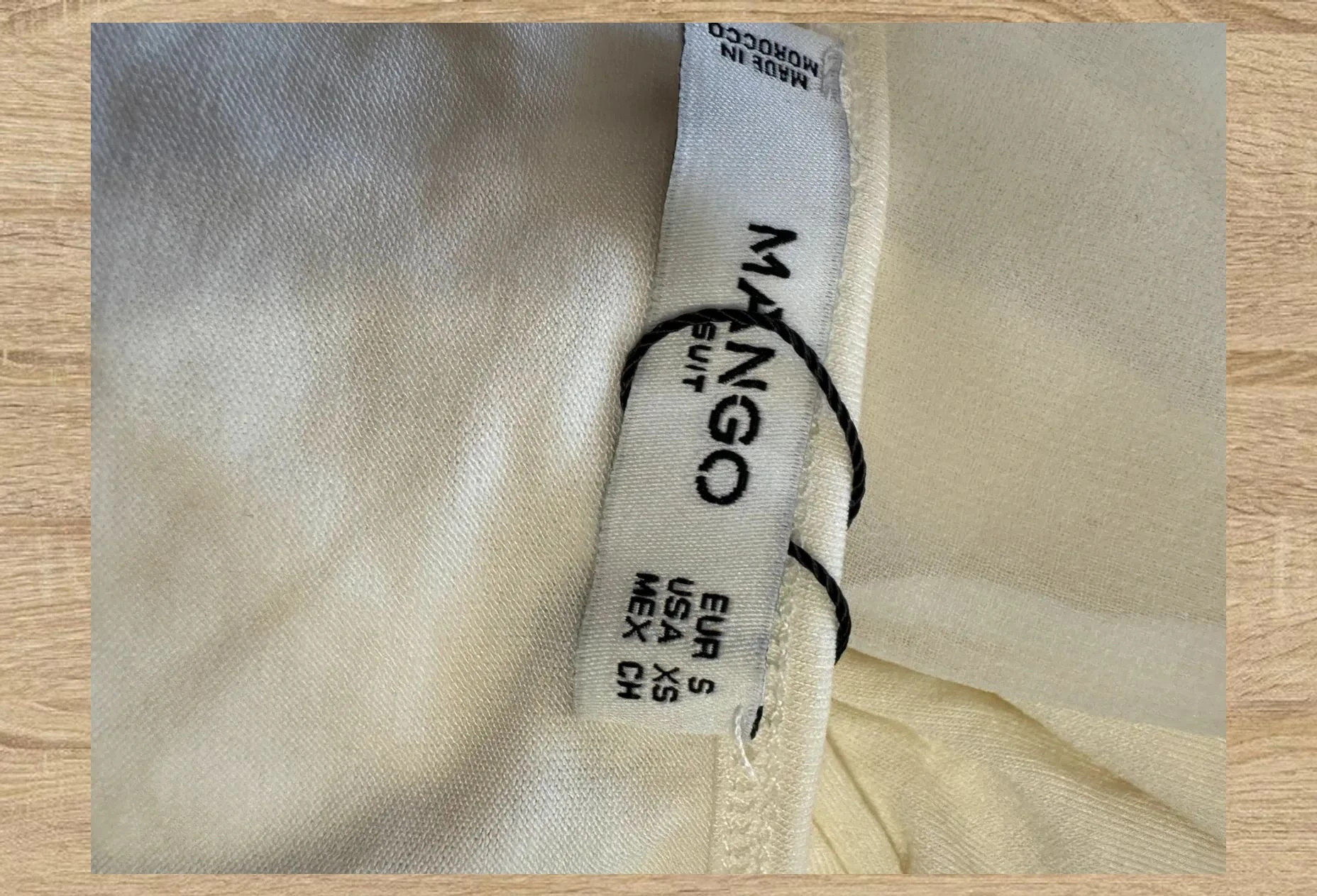 Blusa blanca de mango talla S 😍 – Mango – taille S / 36 / 8 4