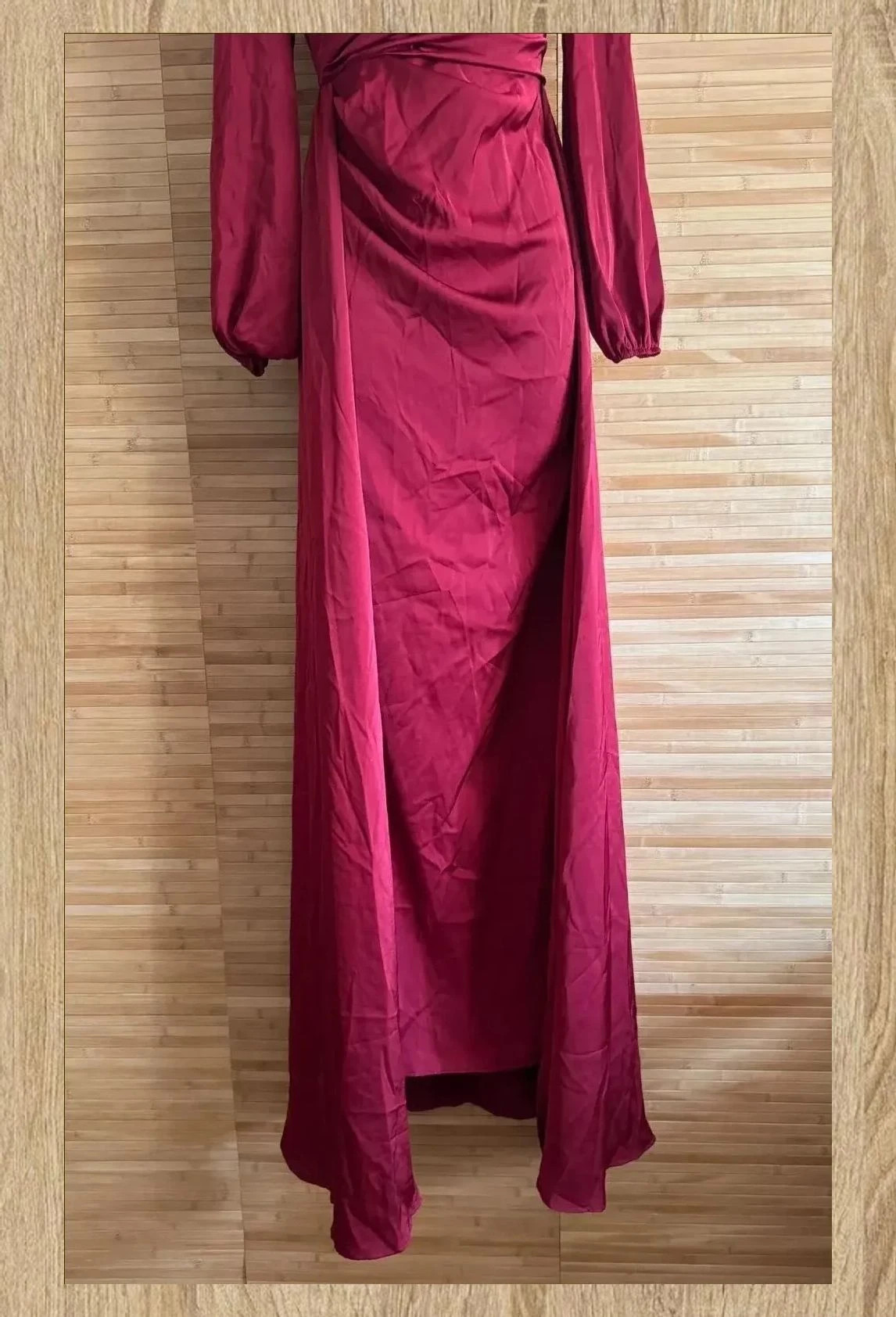 Divino vestido largo satinado ideal fiestas , talla única para M 😍 – La Boutique – taille M / 38 / 10 4