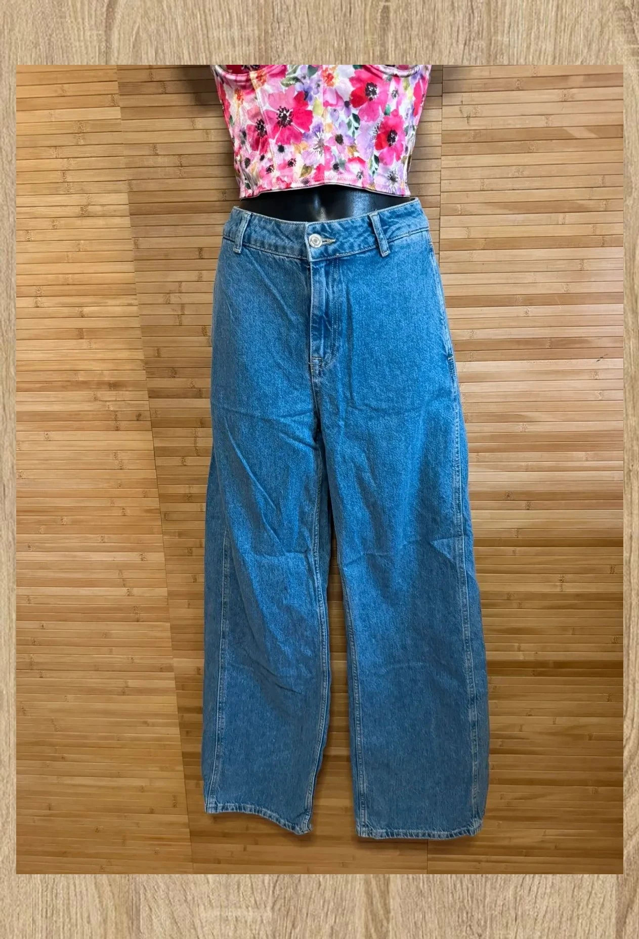 Divino vaquero ancho de Zara , talla 40 😍 – Zara – taille L / 40 / 12 2