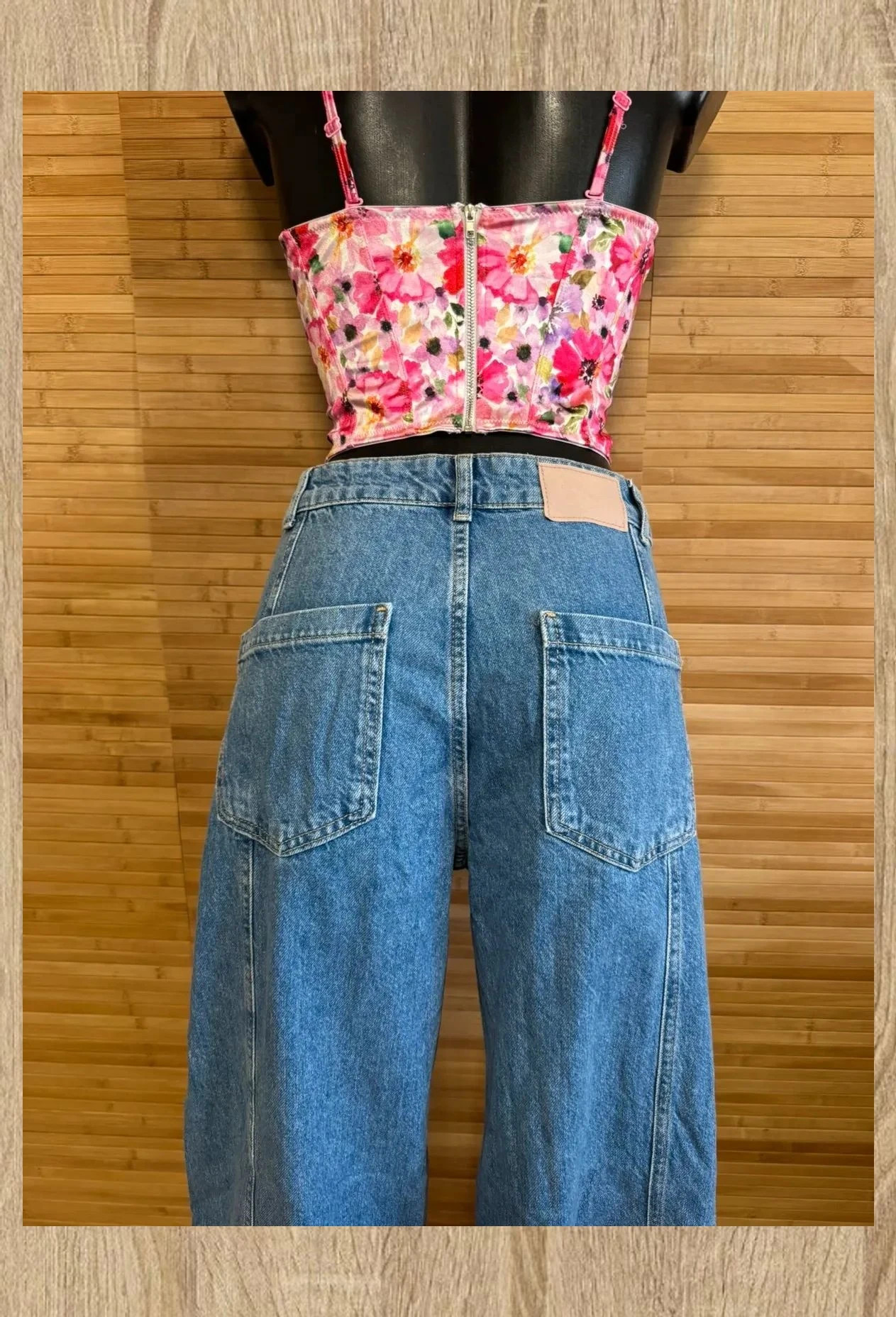 Divino vaquero ancho de Zara , talla 40 😍 – Zara – taille L / 40 / 12 5
