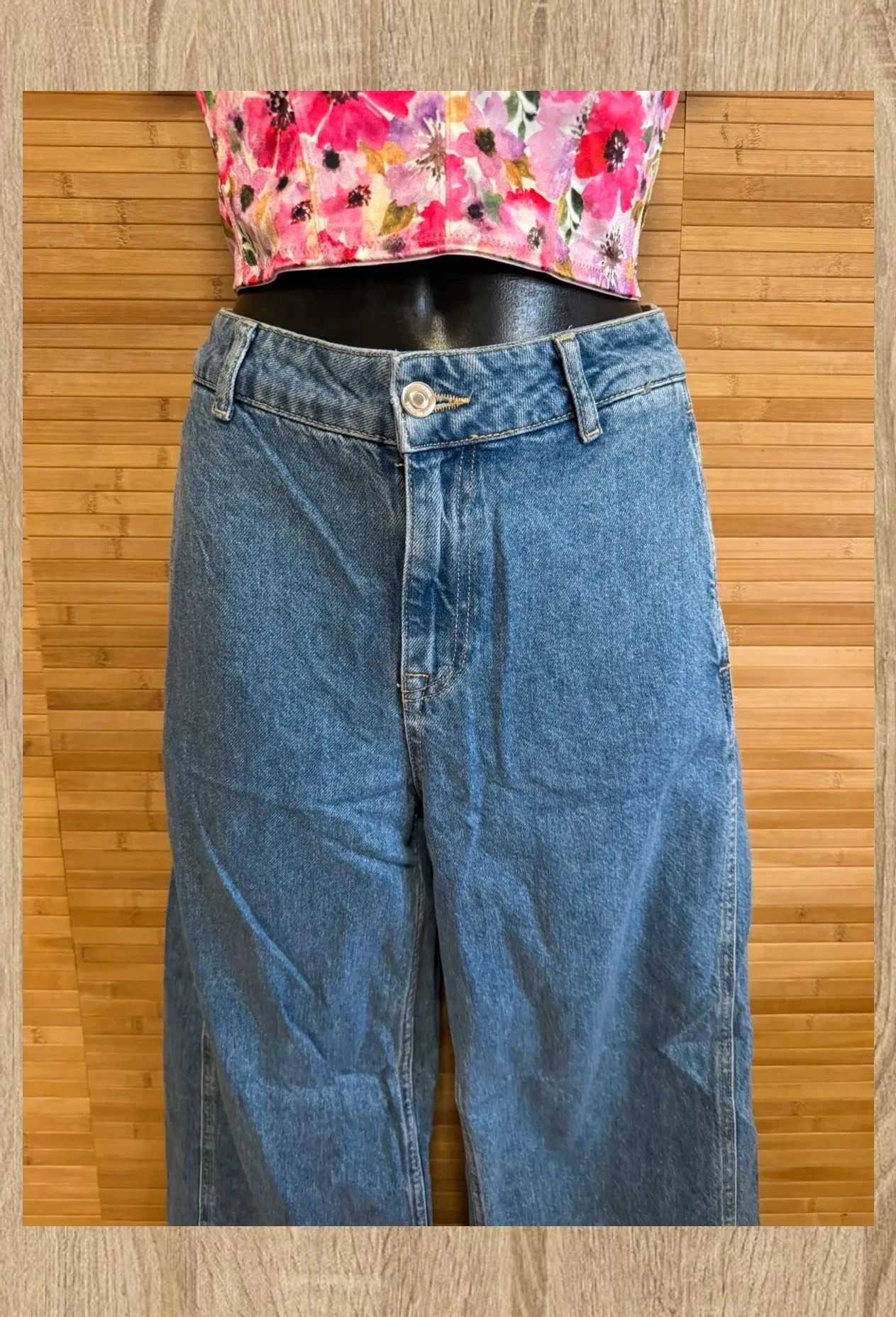 Divino vaquero ancho de Zara , talla 40 😍 – Zara – taille L / 40 / 12 3