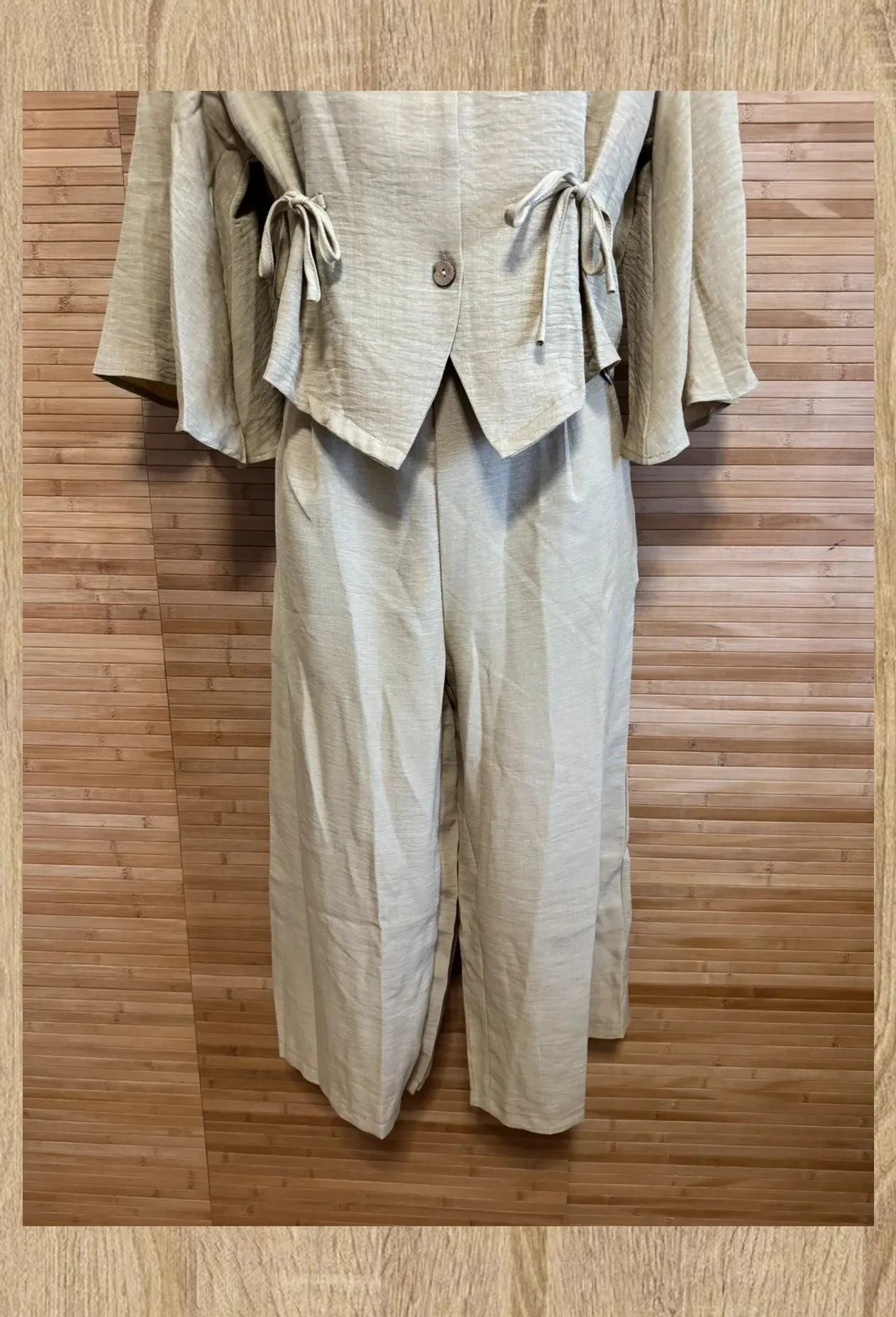 Conjunto pantalón culotte y blusa talla única para L 😍 – La Boutique – taille Taille unique 2
