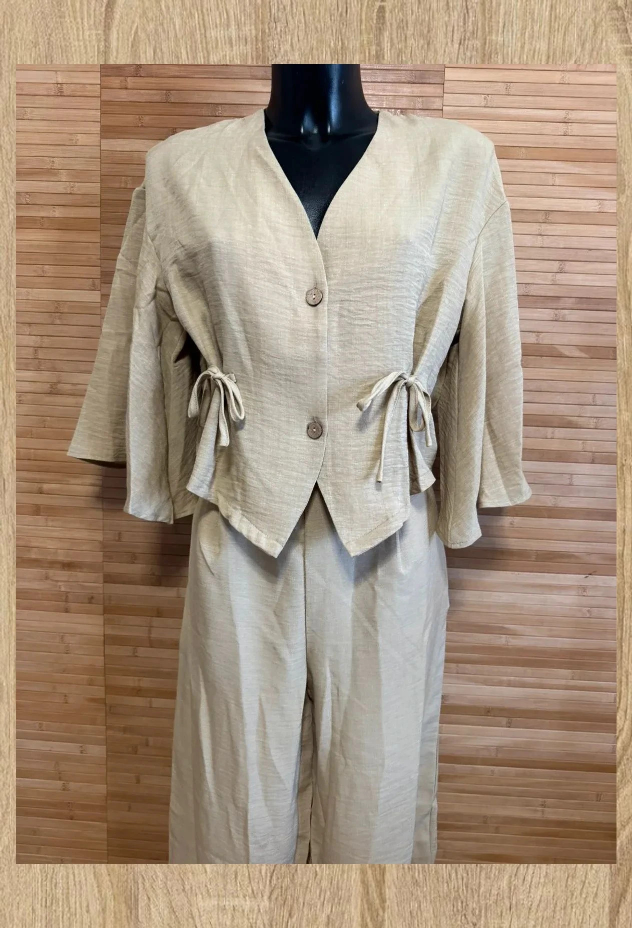 Conjunto pantalón culotte y blusa talla única para L 😍 – La Boutique – taille Taille unique 3