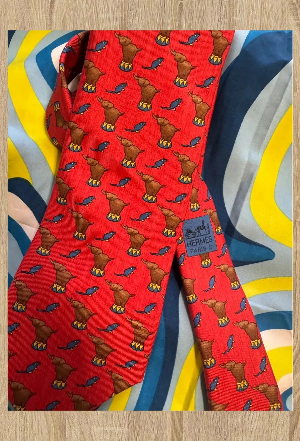 Espectacular corbata de coleccionista marca Hermes 😍 – Hermès 2