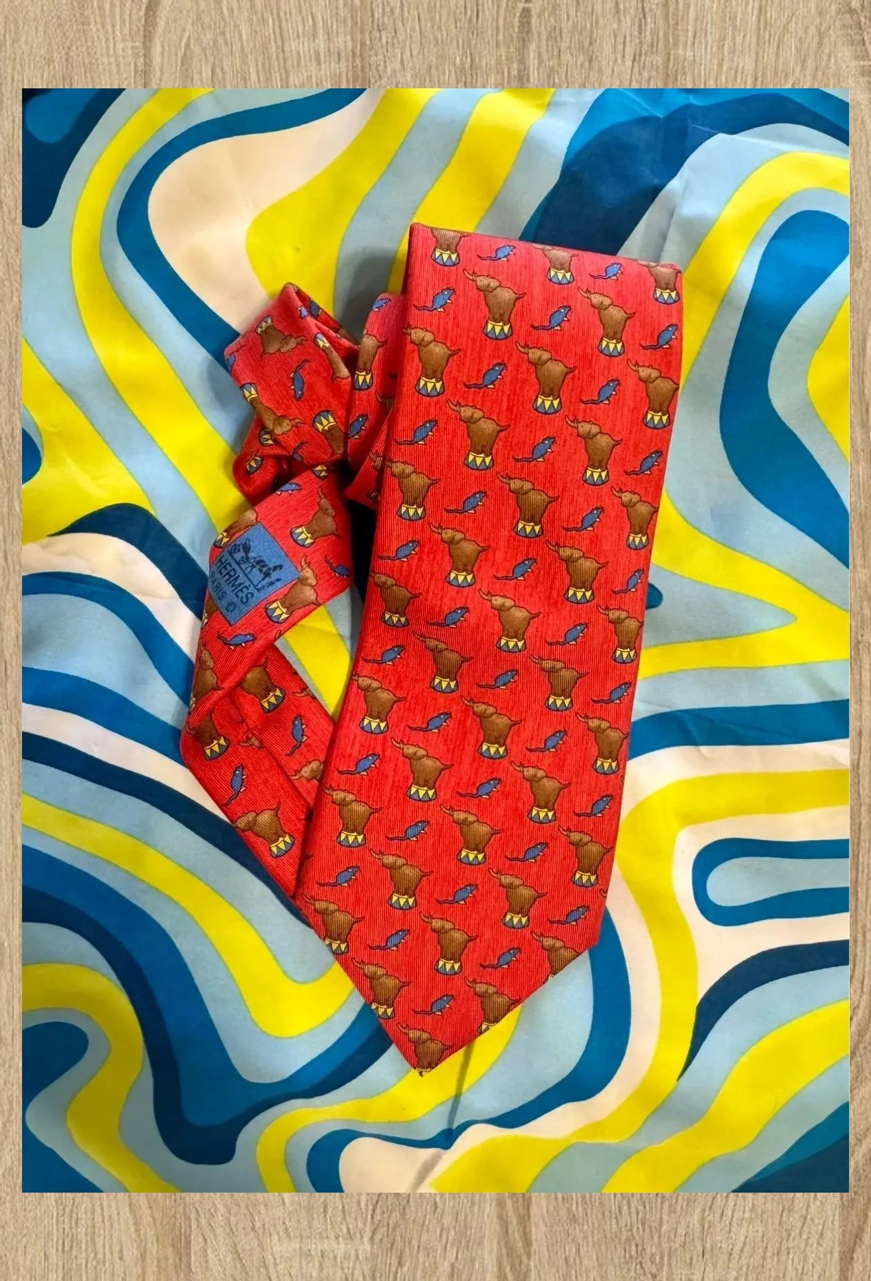 Espectacular corbata de coleccionista marca Hermes 😍 – Hermès 3