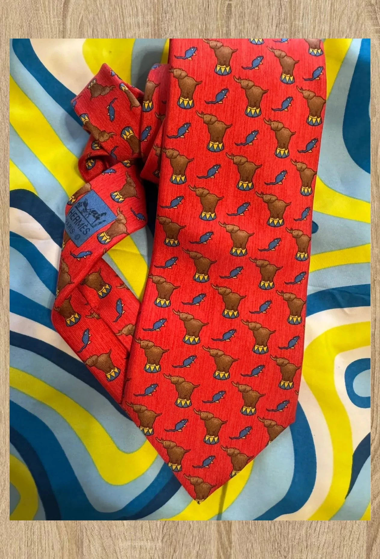 Espectacular corbata de coleccionista marca Hermes 😍 – Hermès 4