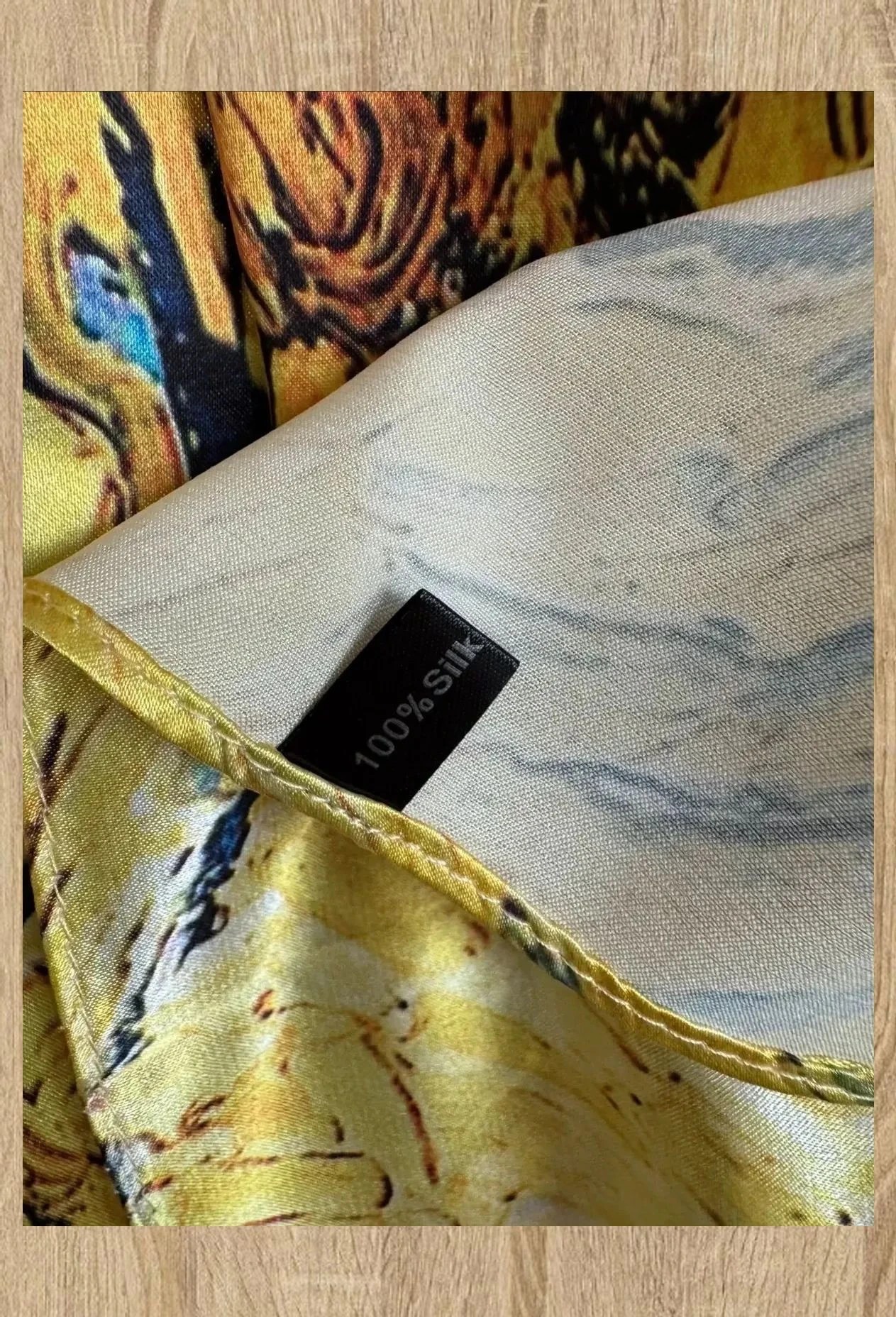 Pañuelo seda estampado 😍 – SEDA 3