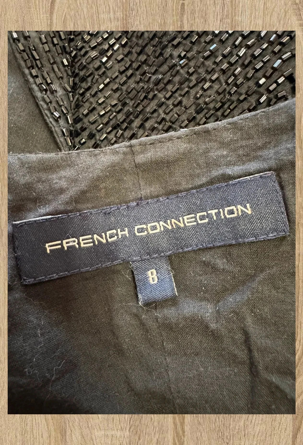 Chaleco bordado abalorios marca French Connection talla S 😍 – French Connection – taille S / 36 / 8 4