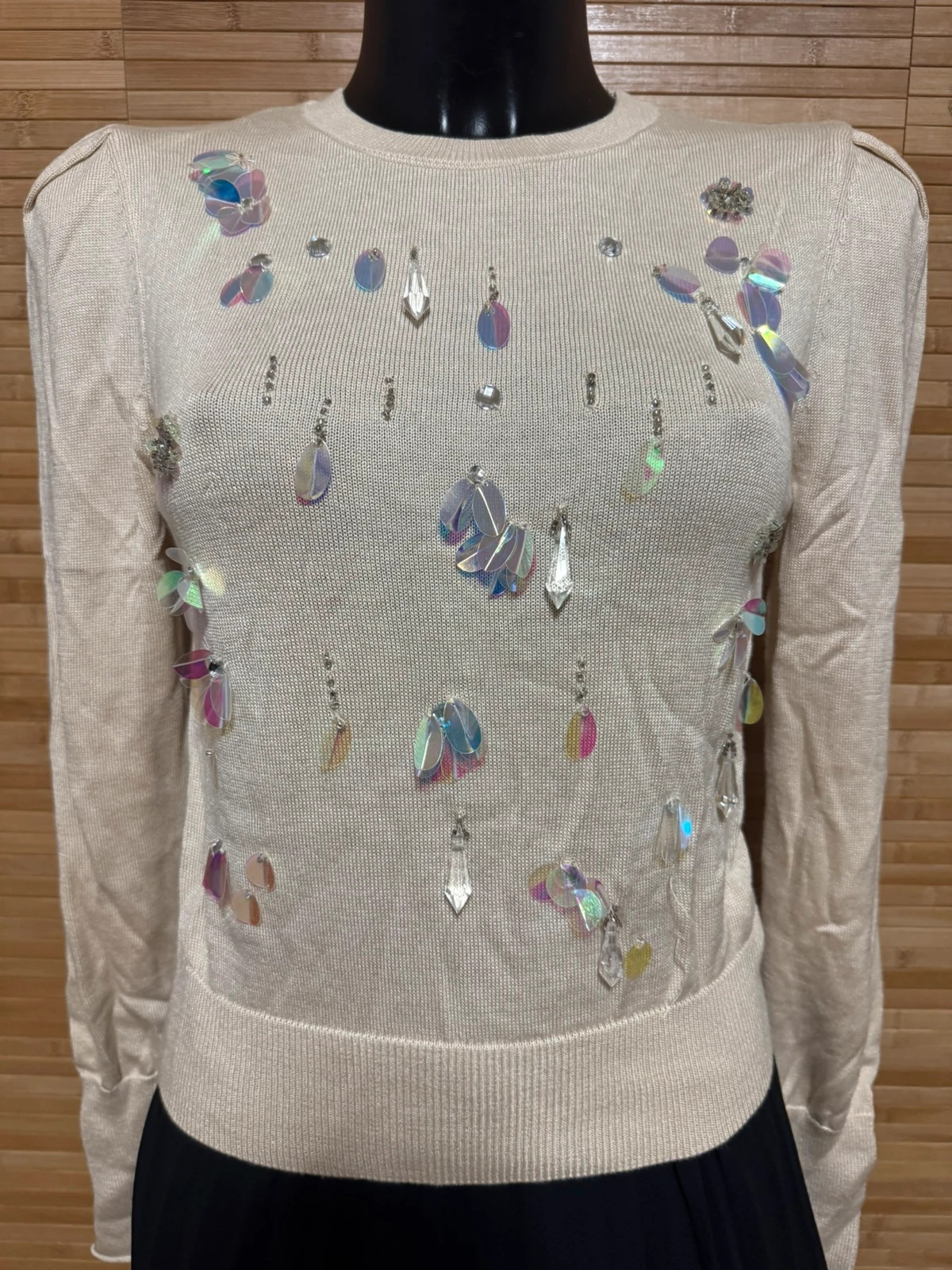 Jersey con lentejuelas y abalorios de topshop talla 42 😍 – Topshop – taille M / 38 / 10 2