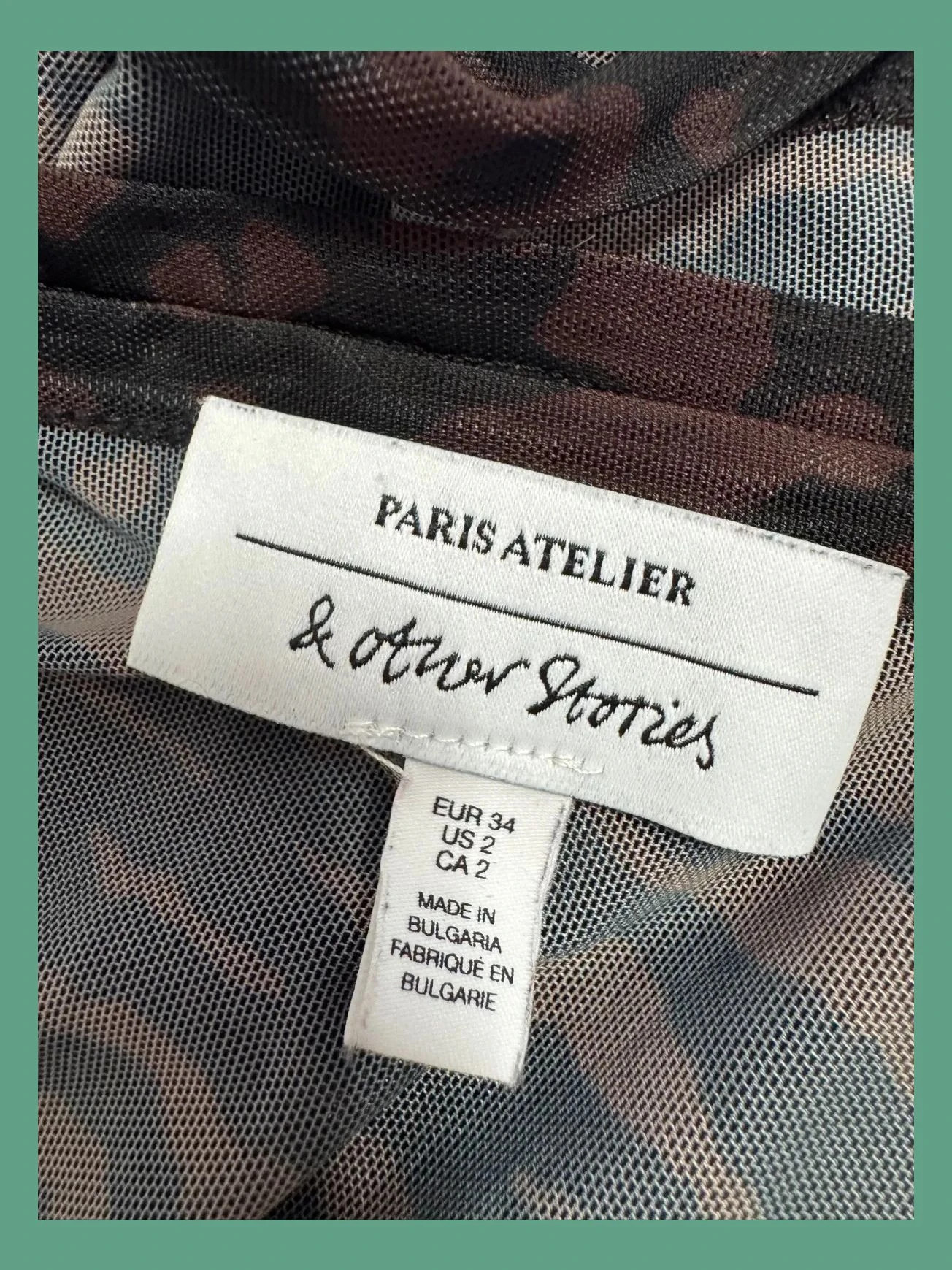 Divino top tul de & other stories , talla 34 😍 – & Other Stories – taille XS / 34 / 6 4