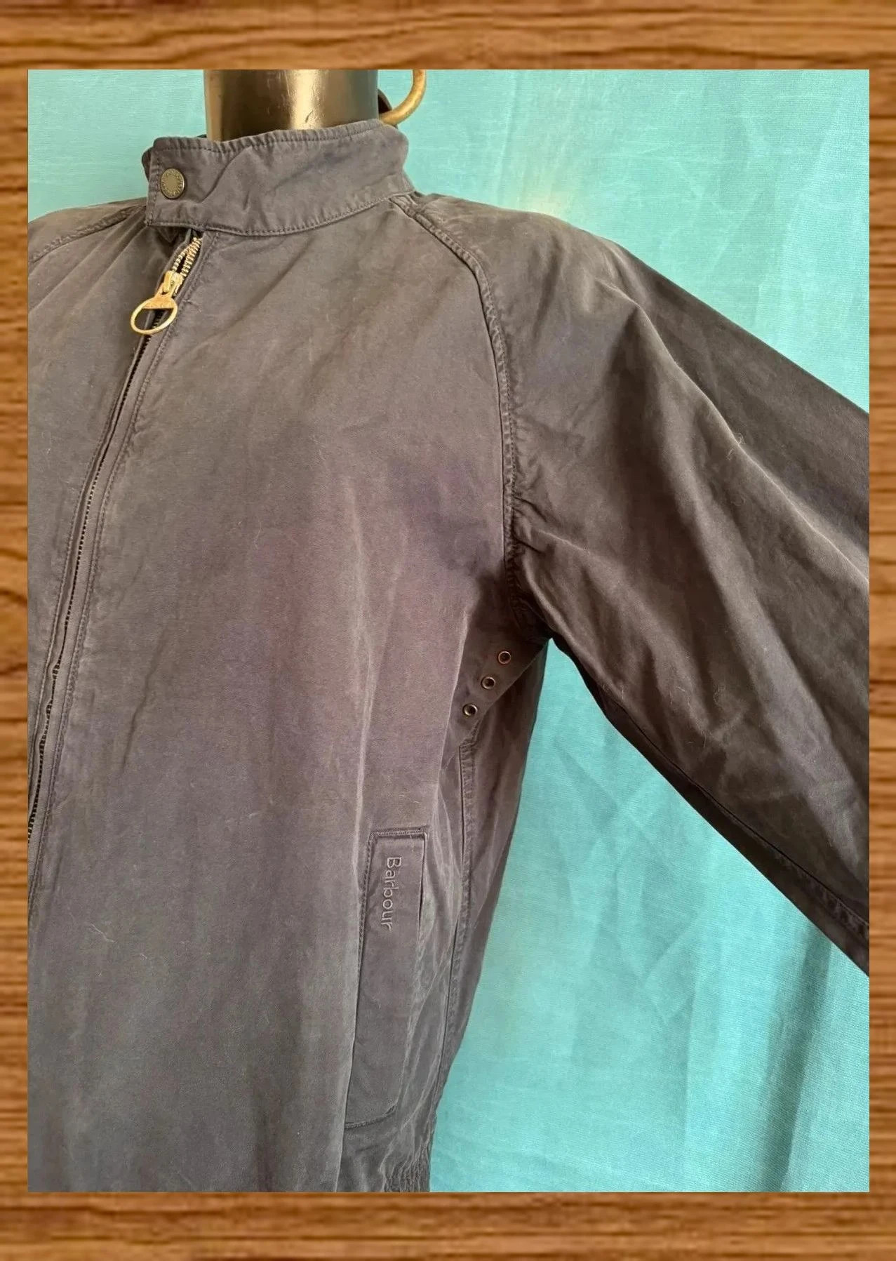 Chaqueta algodón ligera de hombre marca Barbour talla M 😍 – Barbour – taille M 4