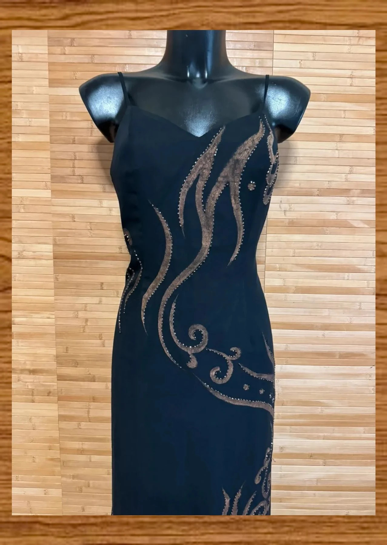 Espectacular vestido vintage ideal fiestas , talla única para L 😍 – Vintage – taille Taille unique 3