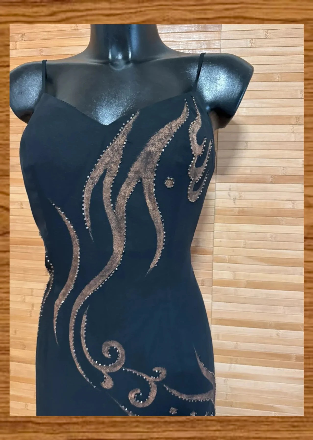 Espectacular vestido vintage ideal fiestas , talla única para L 😍 – Vintage – taille Taille unique 4