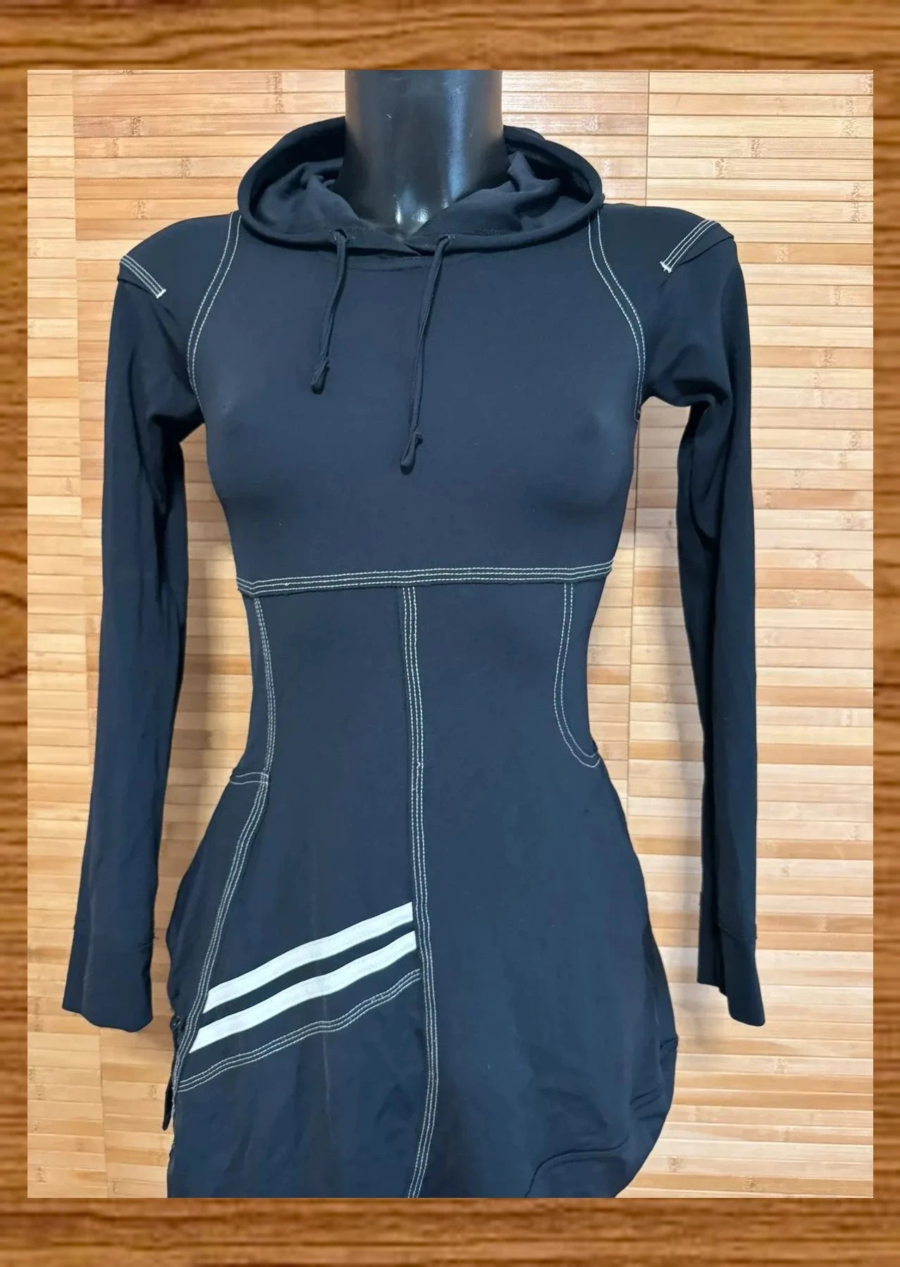 Divino vestido con capucha talla 36 , elástico 😍 – Marithé + François Girbaud – taille S / 36 / 8 3