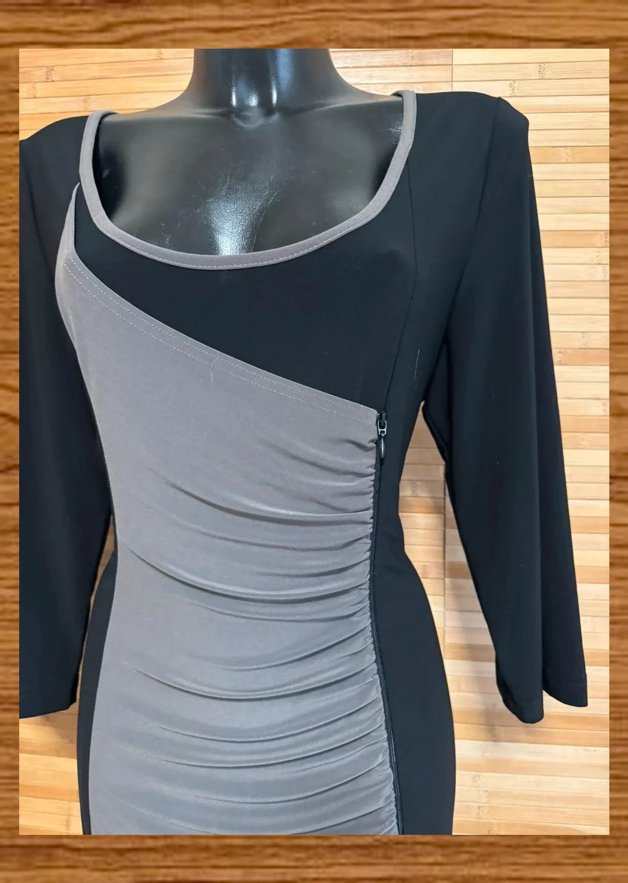 Divino vestido midi de Joseph Ribkoff , talla 48 , elástico 😍 – Joseph Ribkoff – taille 4XL / 48 / 20 4