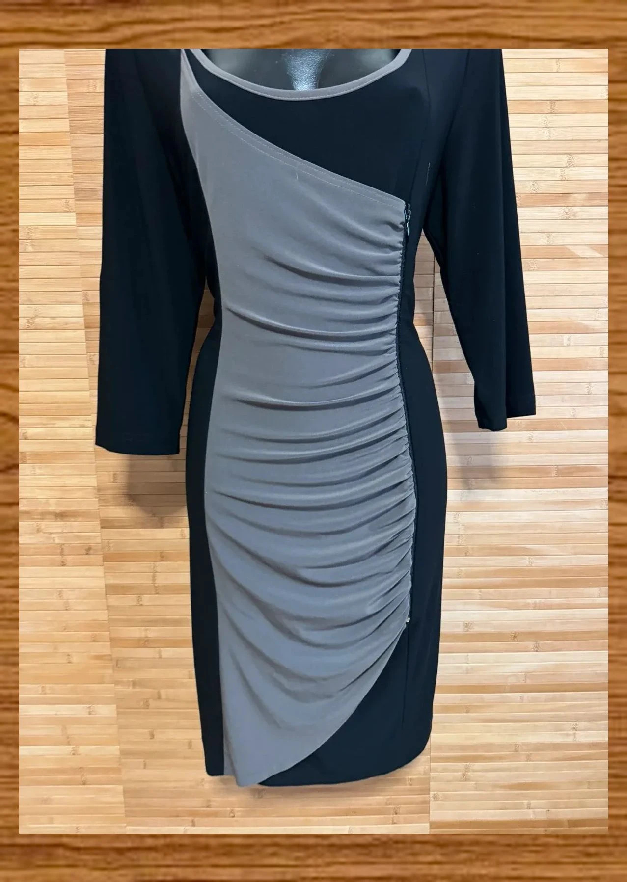 Divino vestido midi de Joseph Ribkoff , talla 48 , elástico 😍 – Joseph Ribkoff – taille 4XL / 48 / 20 2