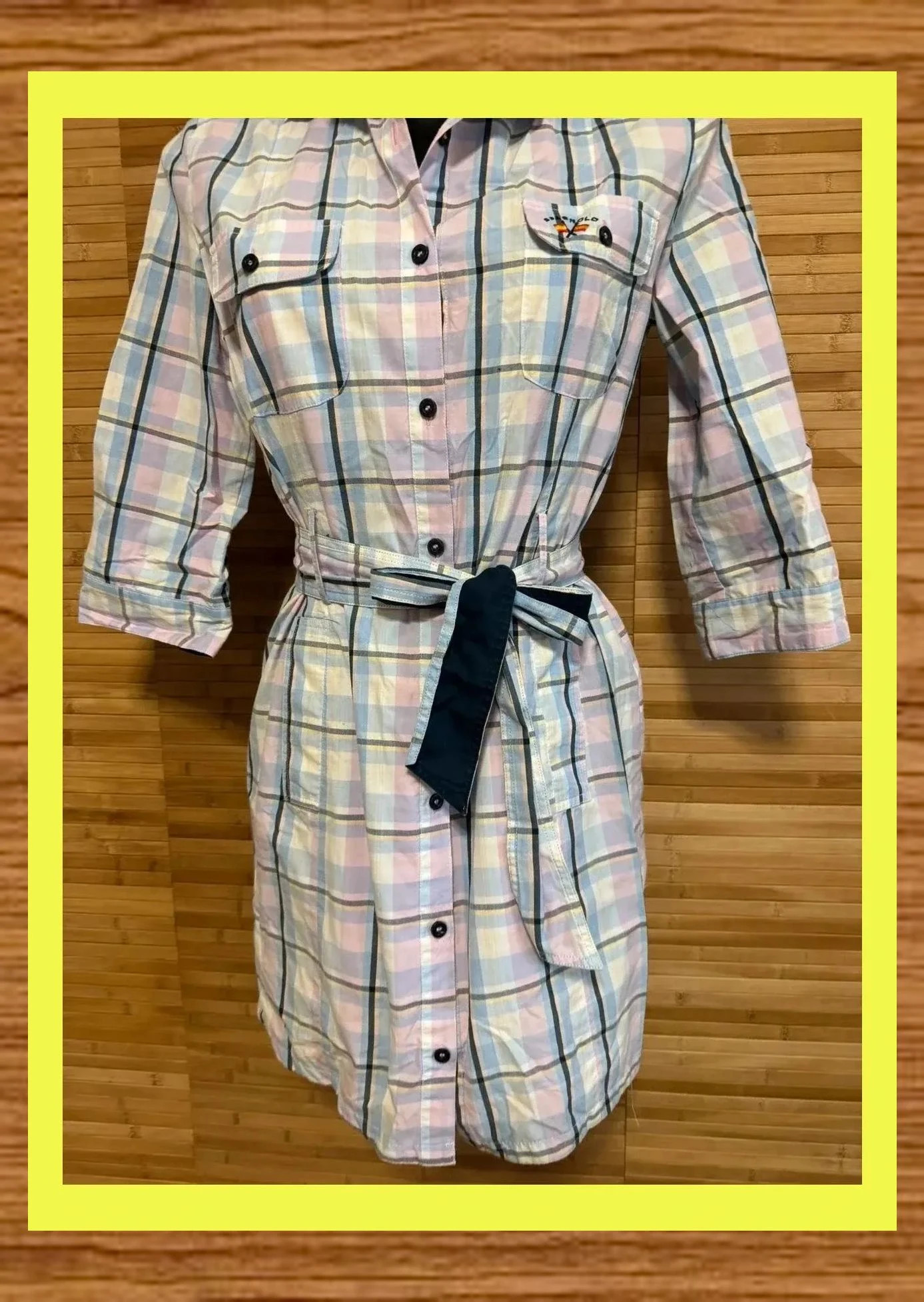 Divino vestido cuadros algodón de Spagnolo talla M 😍 – spagnolo – taille M / 38 / 10 2
