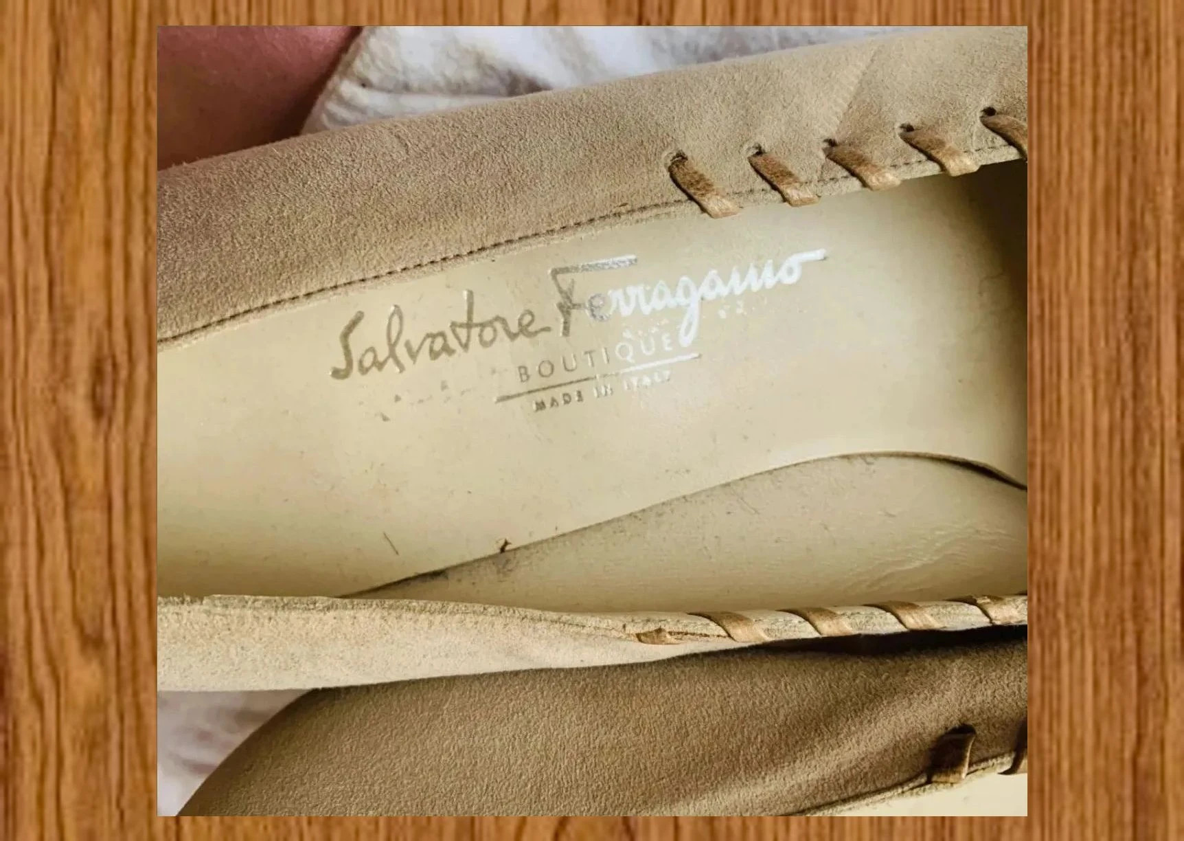 Tacones ante y piel, usados una vez en interior. Impecables, muy cómodos 😍 – Salvatore Ferragamo – taille 40.5 5