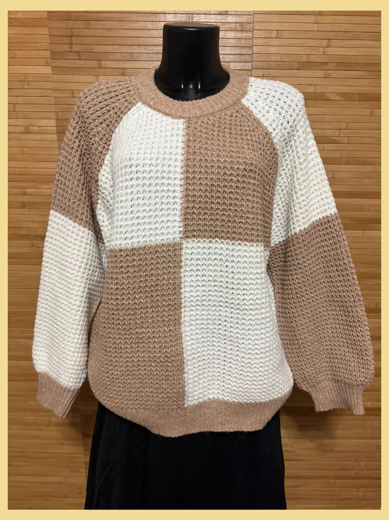Divino jersey bicolor de mango , talla XXL 😍