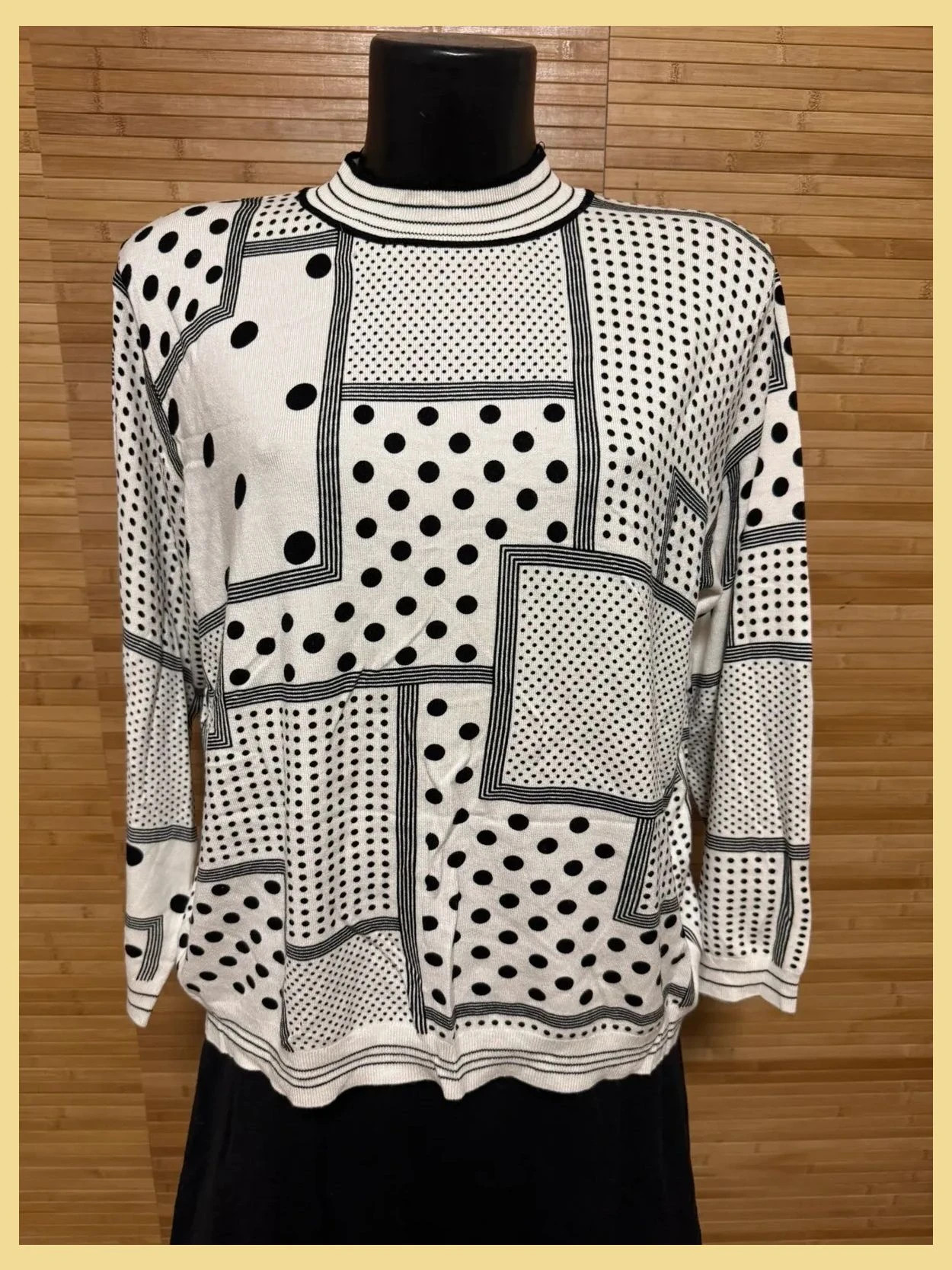 Divino jersey fino bicolor de Leo & ugo talla 52 😍