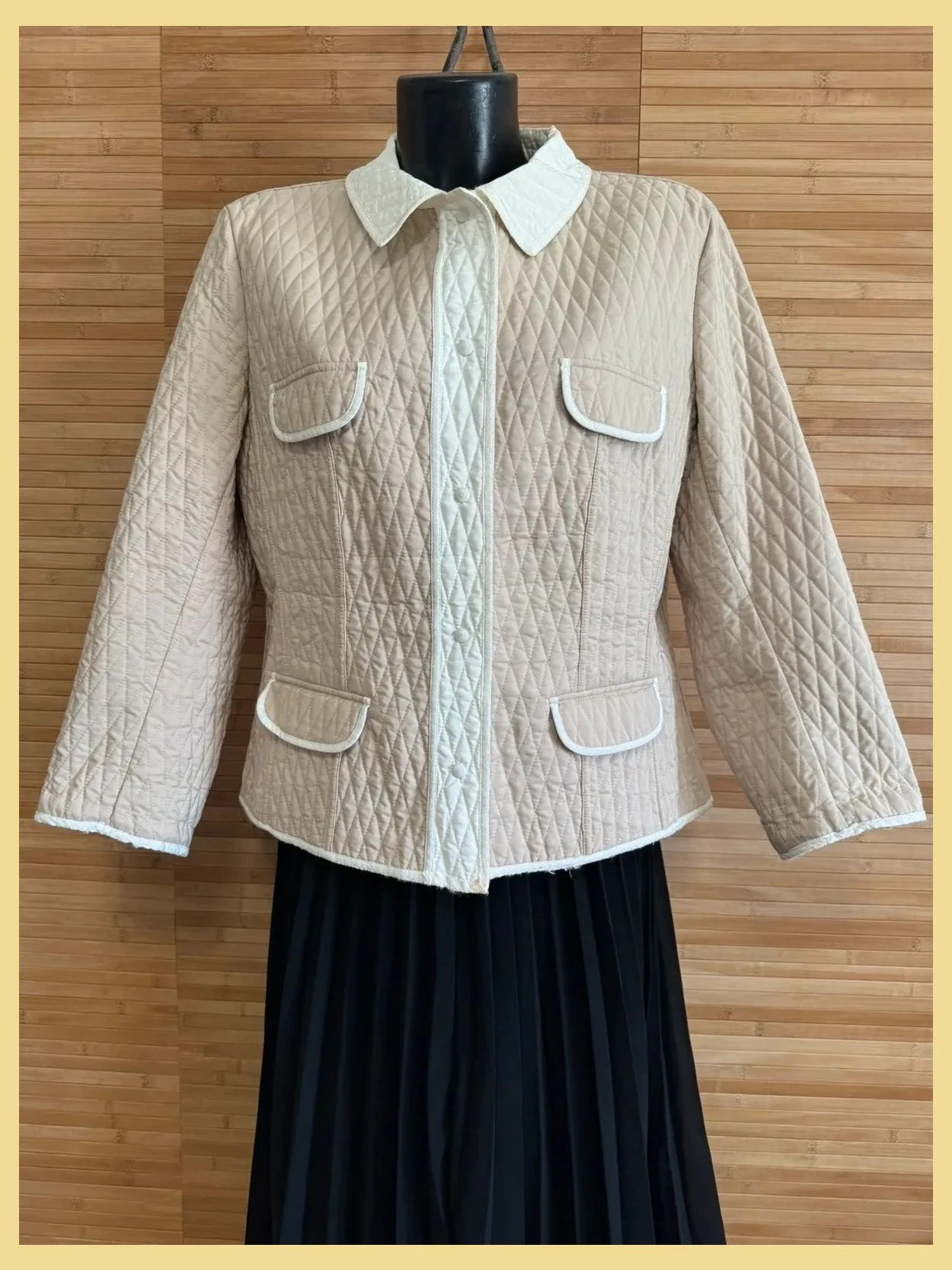 Chaqueta acolchado vintage marca Paradigma talla L😍