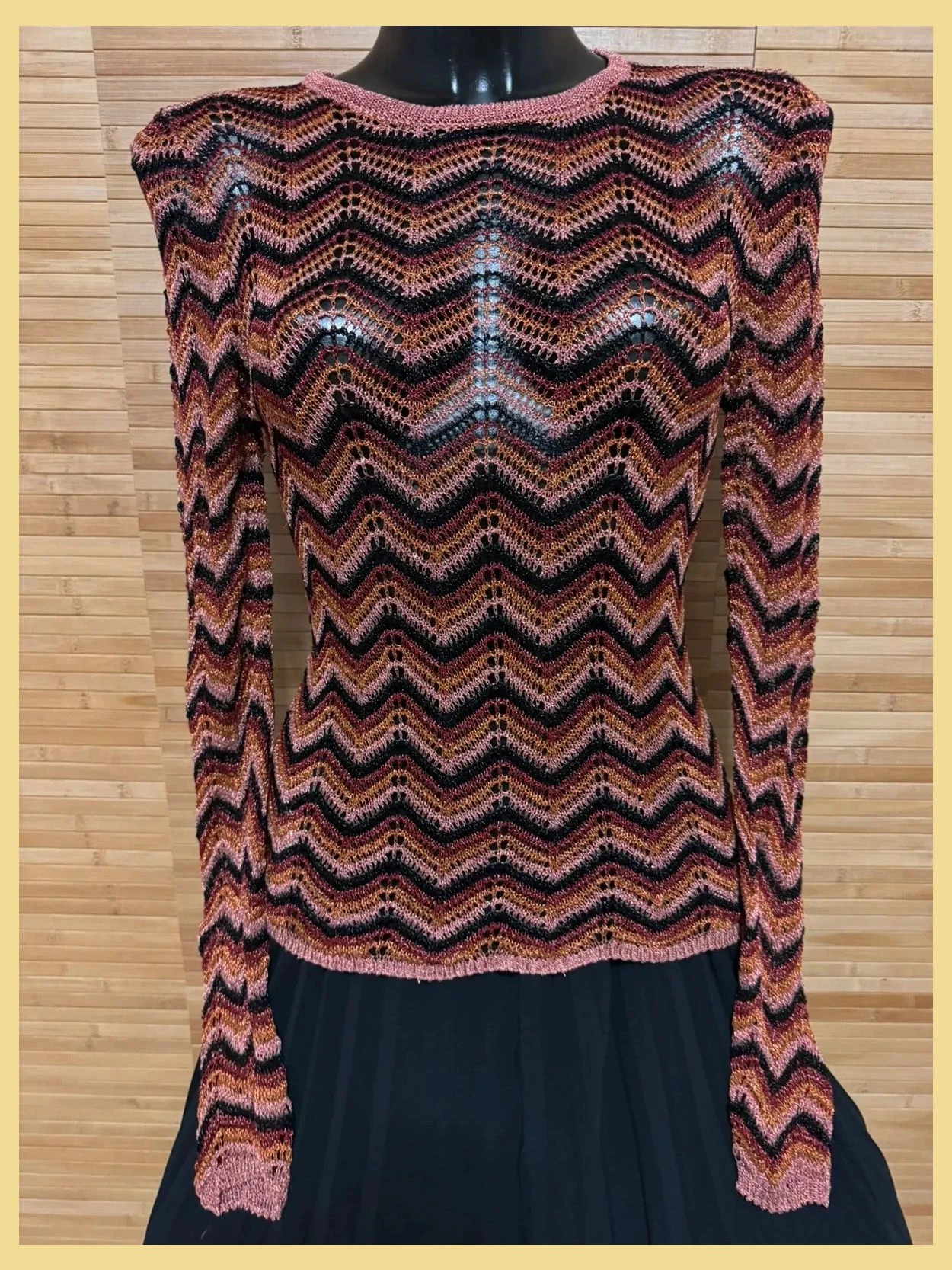 Divino jersey crochet de mango talla M 😍 – Mango – taille M / 38 / 10 2