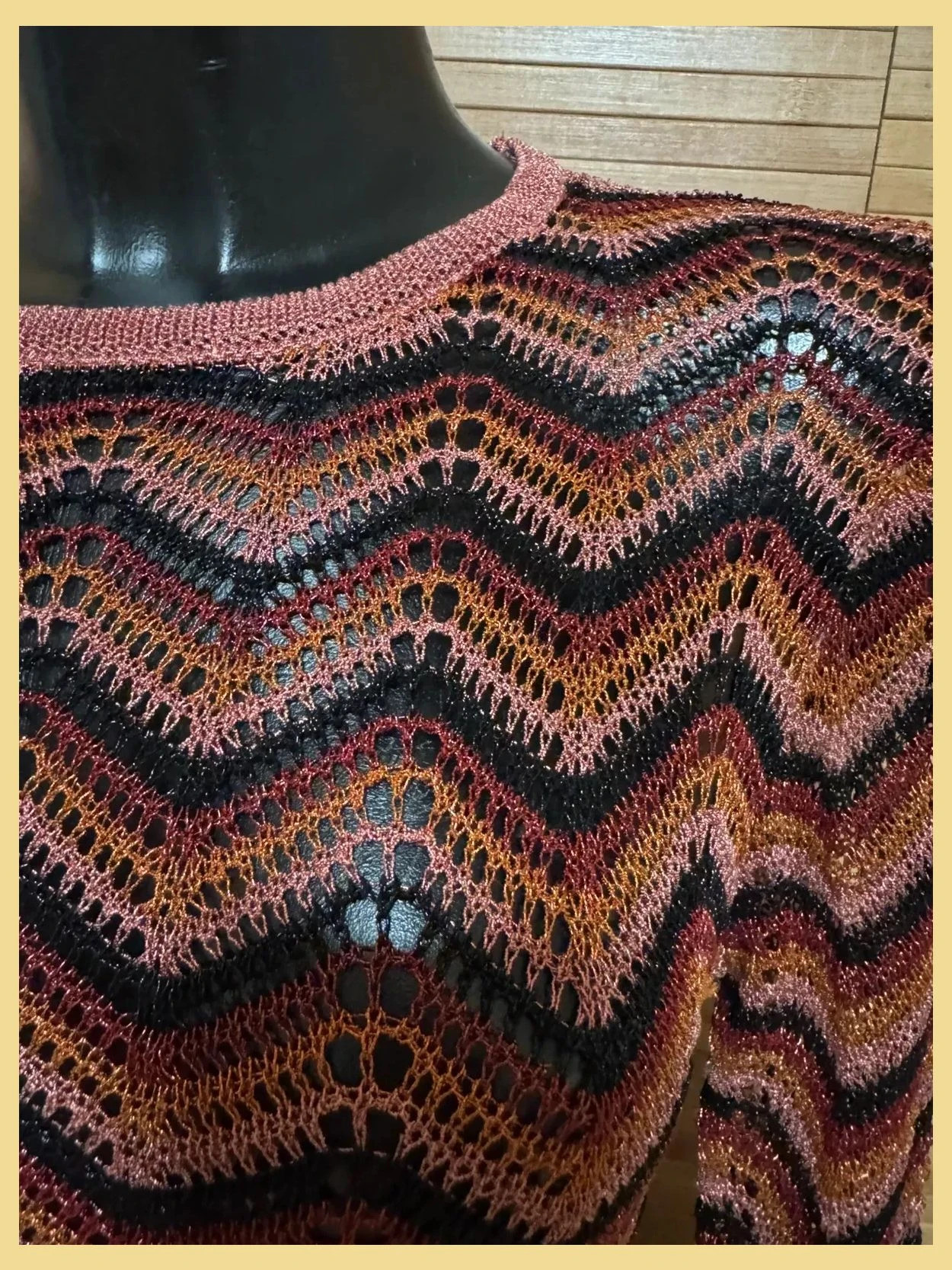 Divino jersey crochet de mango talla M 😍 – Mango – taille M / 38 / 10 4