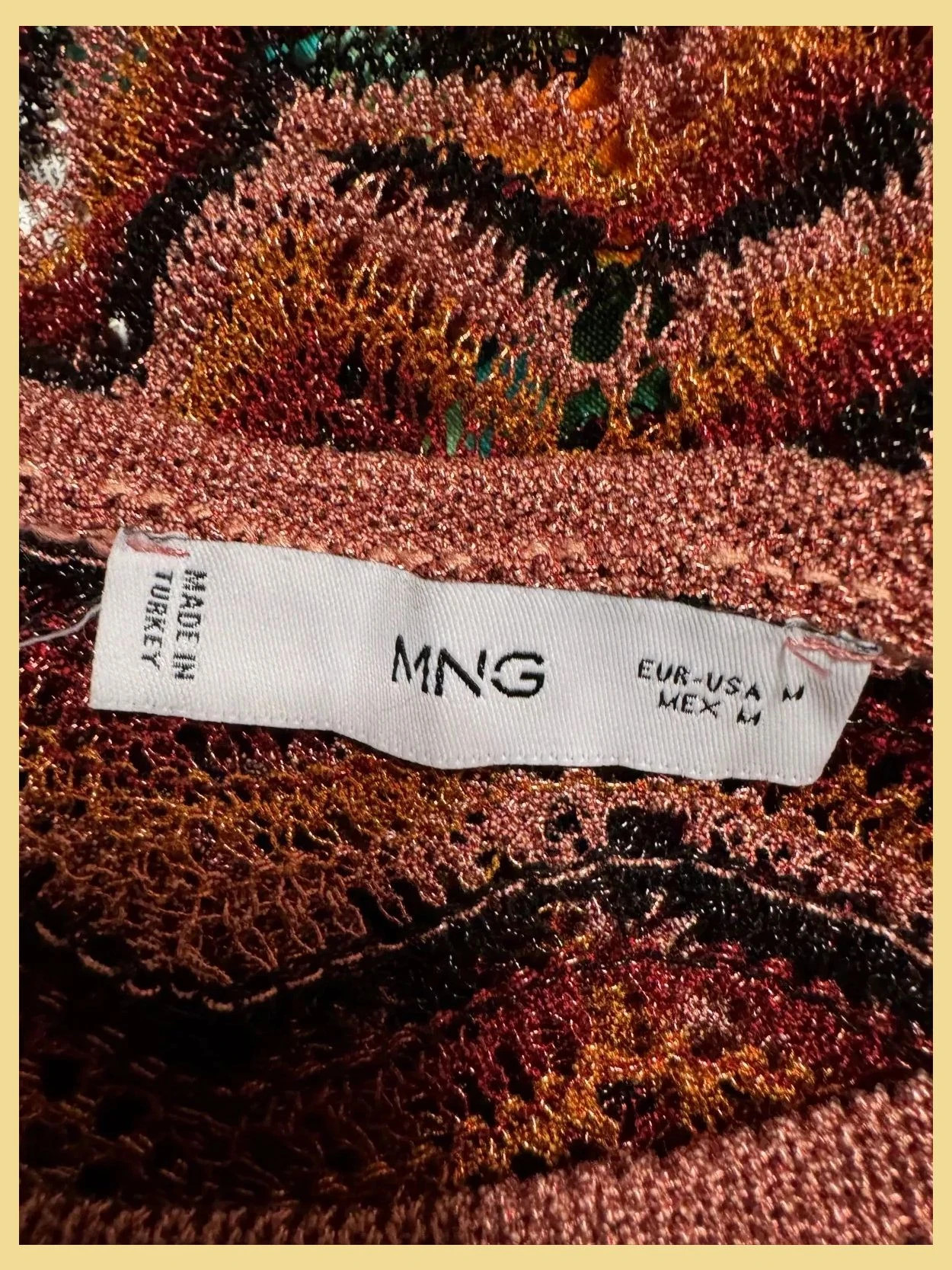 Divino jersey crochet de mango talla M 😍 – Mango – taille M / 38 / 10 5