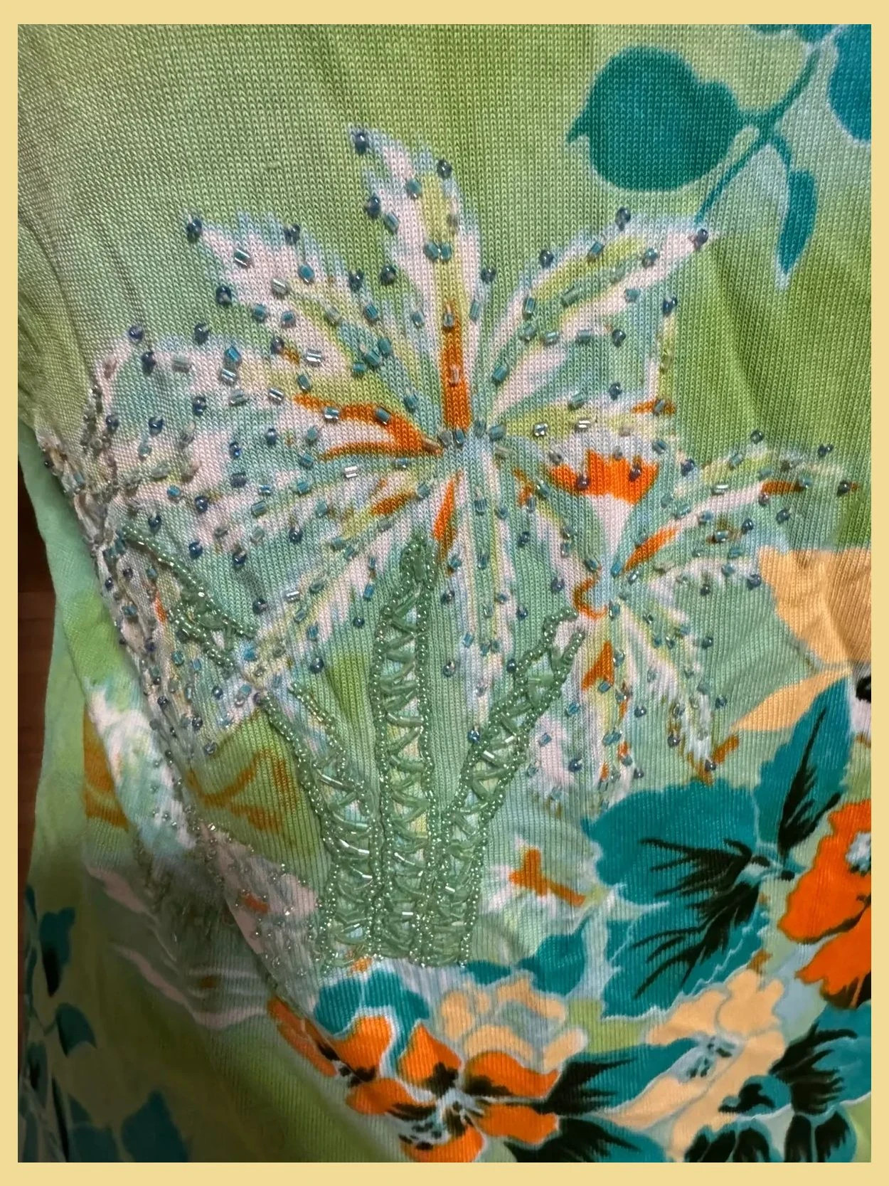 Divino jersey estampado vintage , talla única 😍 – Vintage – taille Taille unique 4