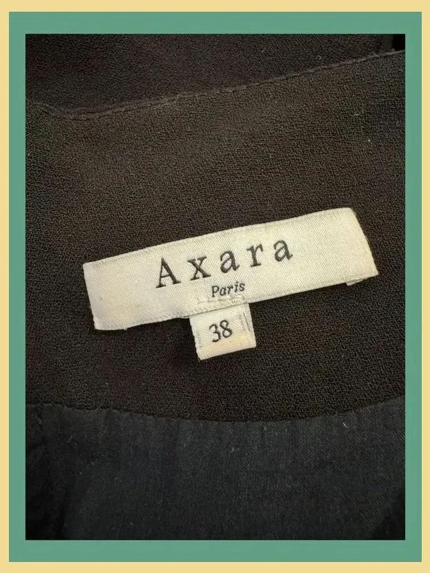 Elegante vestido negro de marca Axara paris , talla 38 😍 – Axara – taille M / 38 / 10 5