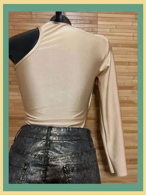 Divino body fruncido con una manga , talla única para S/M 😍 – La Boutique – taille Taille unique 4