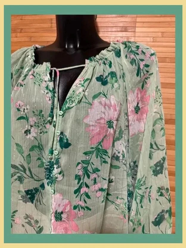 Divina blusa flores de Zara. Talla S 😍 – Zara – taille S / 36 / 8 4