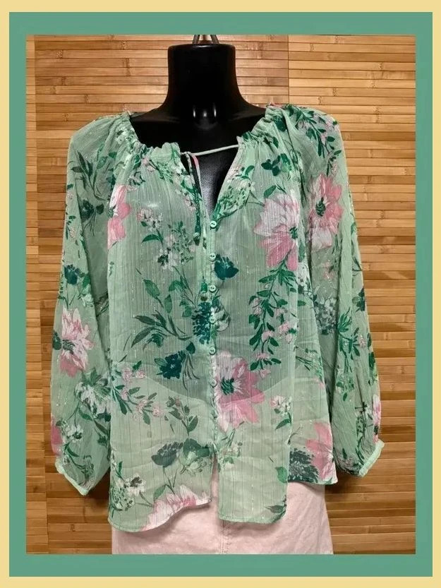 Divina blusa flores de Zara. Talla S 😍 – Zara – taille S / 36 / 8 2