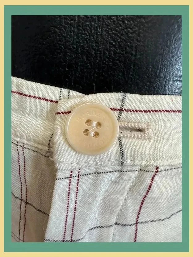 Divino pantalón cuadros de Burberry talla 42 😍 – Burberry – taille XL / 42 / 14 4