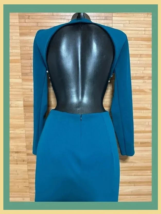Divino vestido largo para fiesta , talla única para M , tela elástica 😍 – La Boutique – taille Taille unique 5