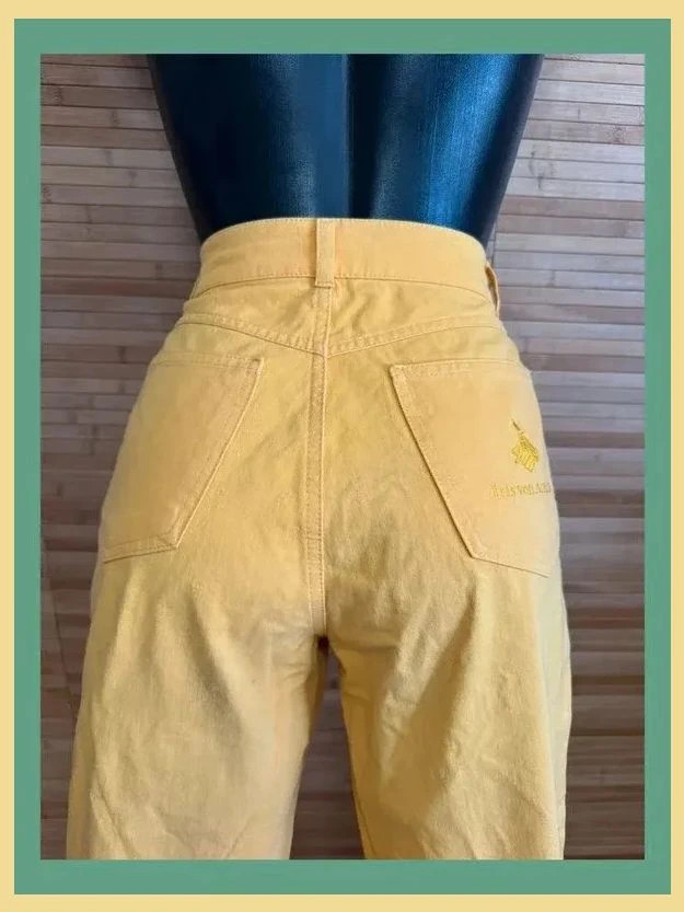 Divino vaquero croped vintage cintura alta , elástico, de Iris Von arnim 😍 – Iris Von Arnim – taille S / 36 / 8 3